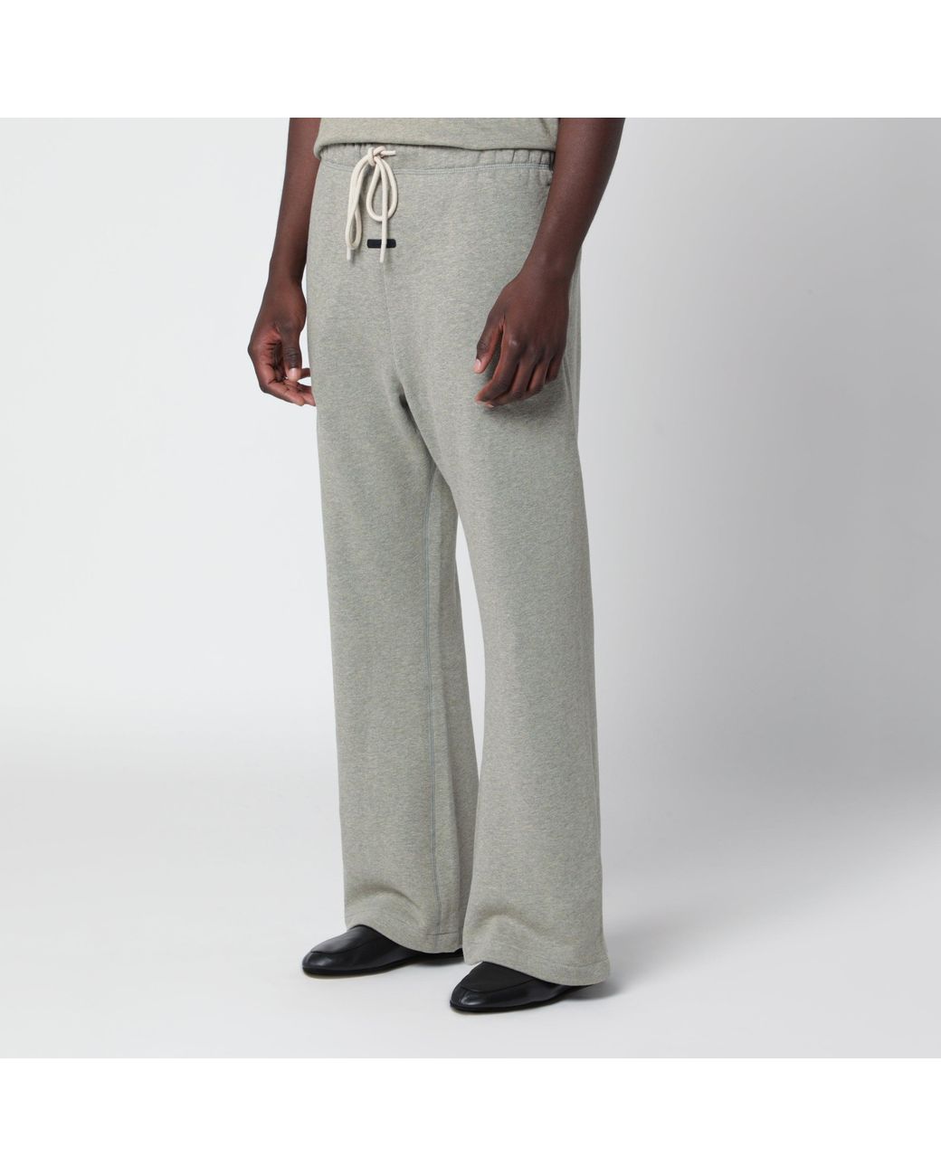 Fear Of God Gray Flare Cotton Jogging Trousers for men