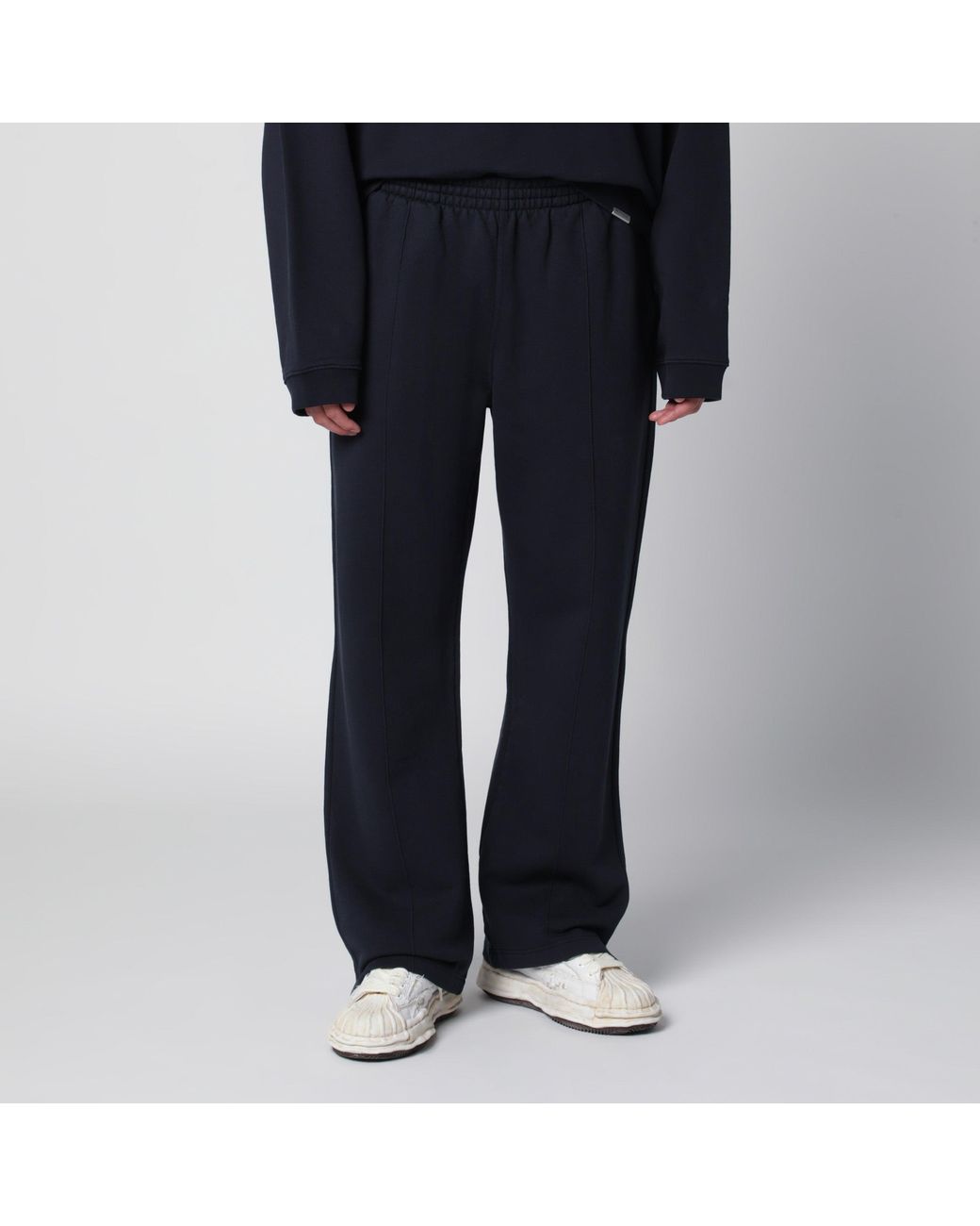 Represent Blue Midnight Cotton Jogging Trousers for men