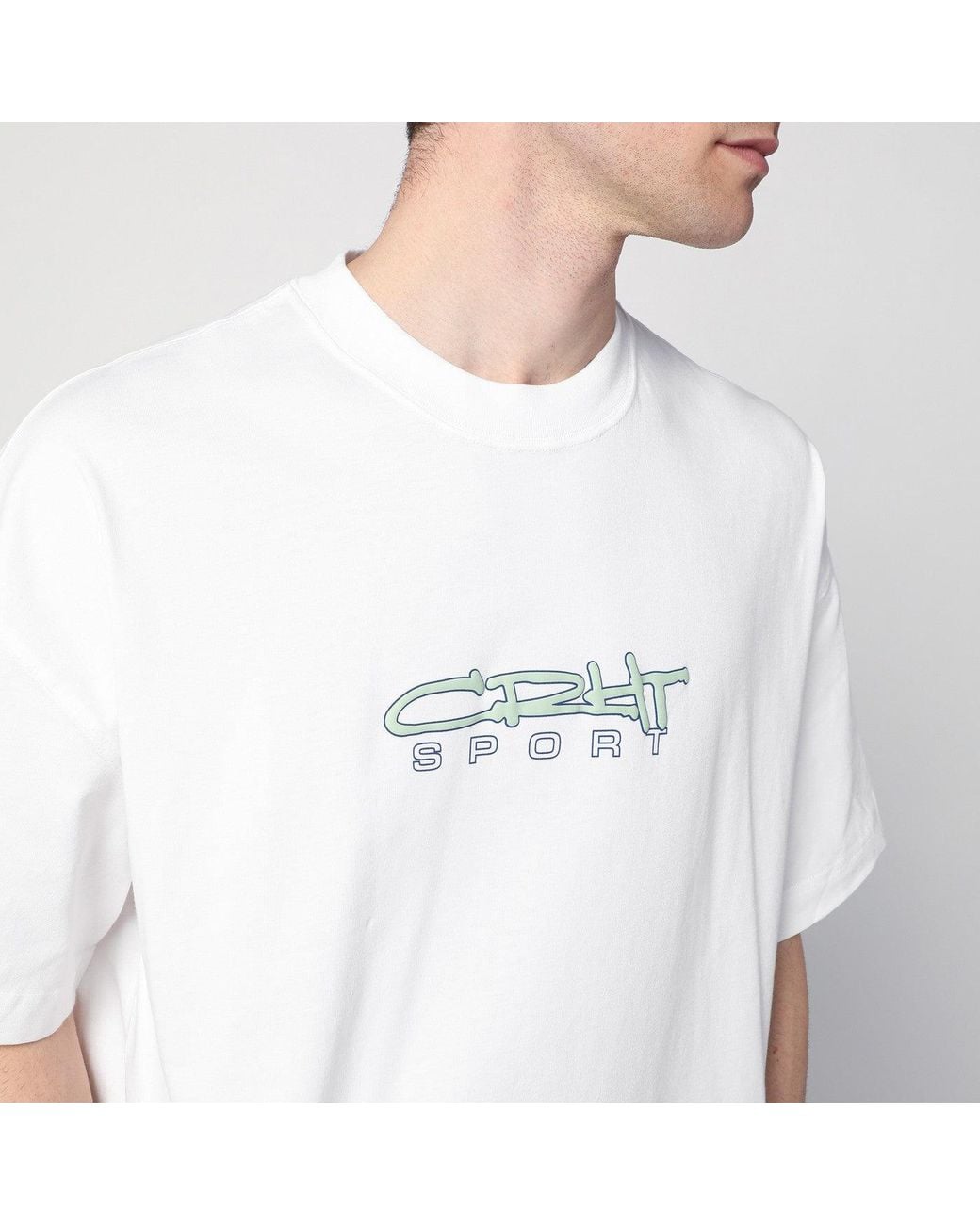 Carhartt White S/s Lyntos T-shirt for men