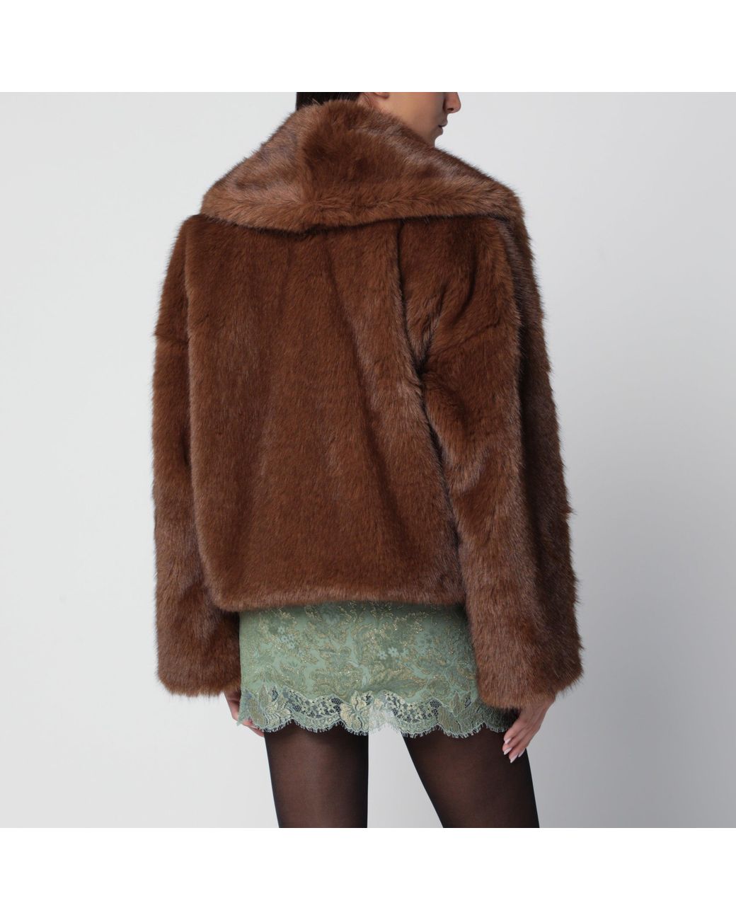 BB COUTURE Brown Farrah Short Jacket