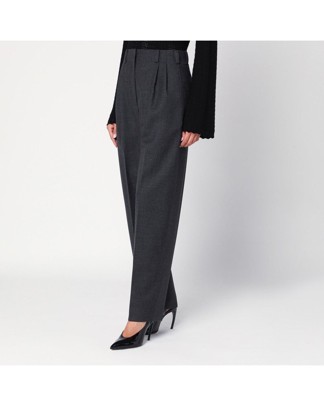 Givenchy Black Wool Trousers