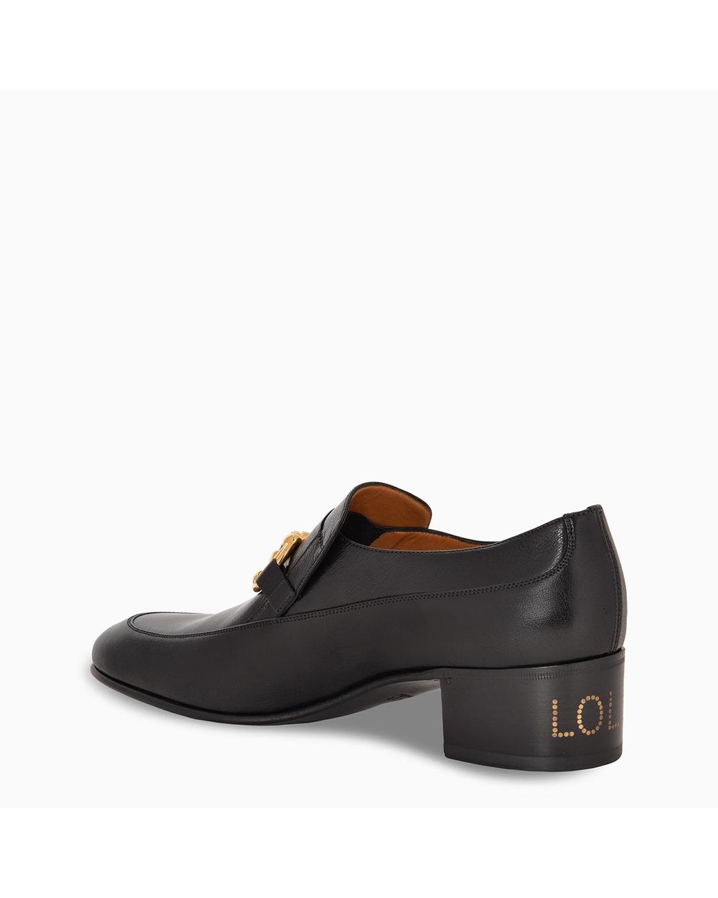 Gucci Ice Lolly Leather Chain Loafers in Black for Men | Lyst display picture 1