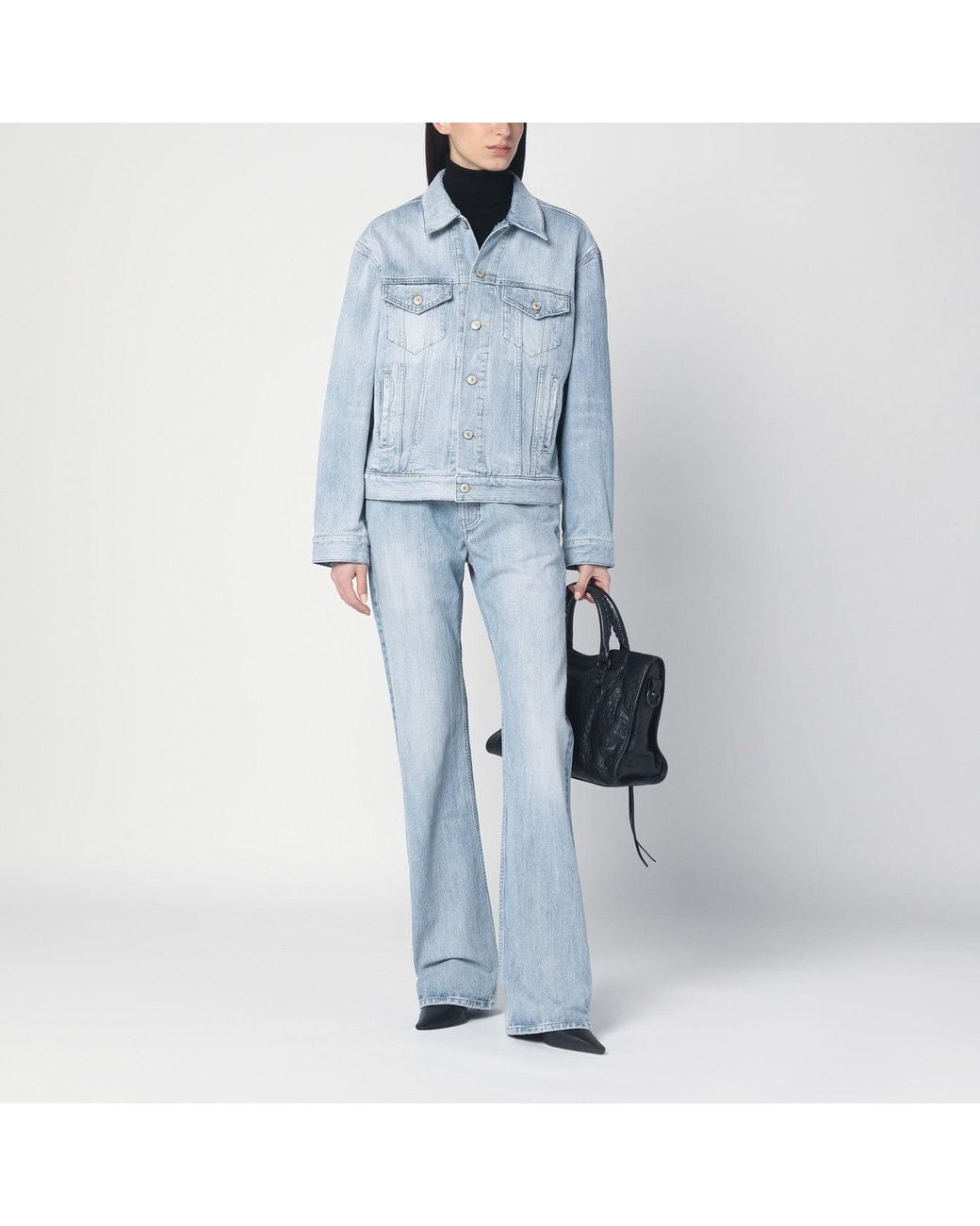 Balenciaga Blue Denim Jacket