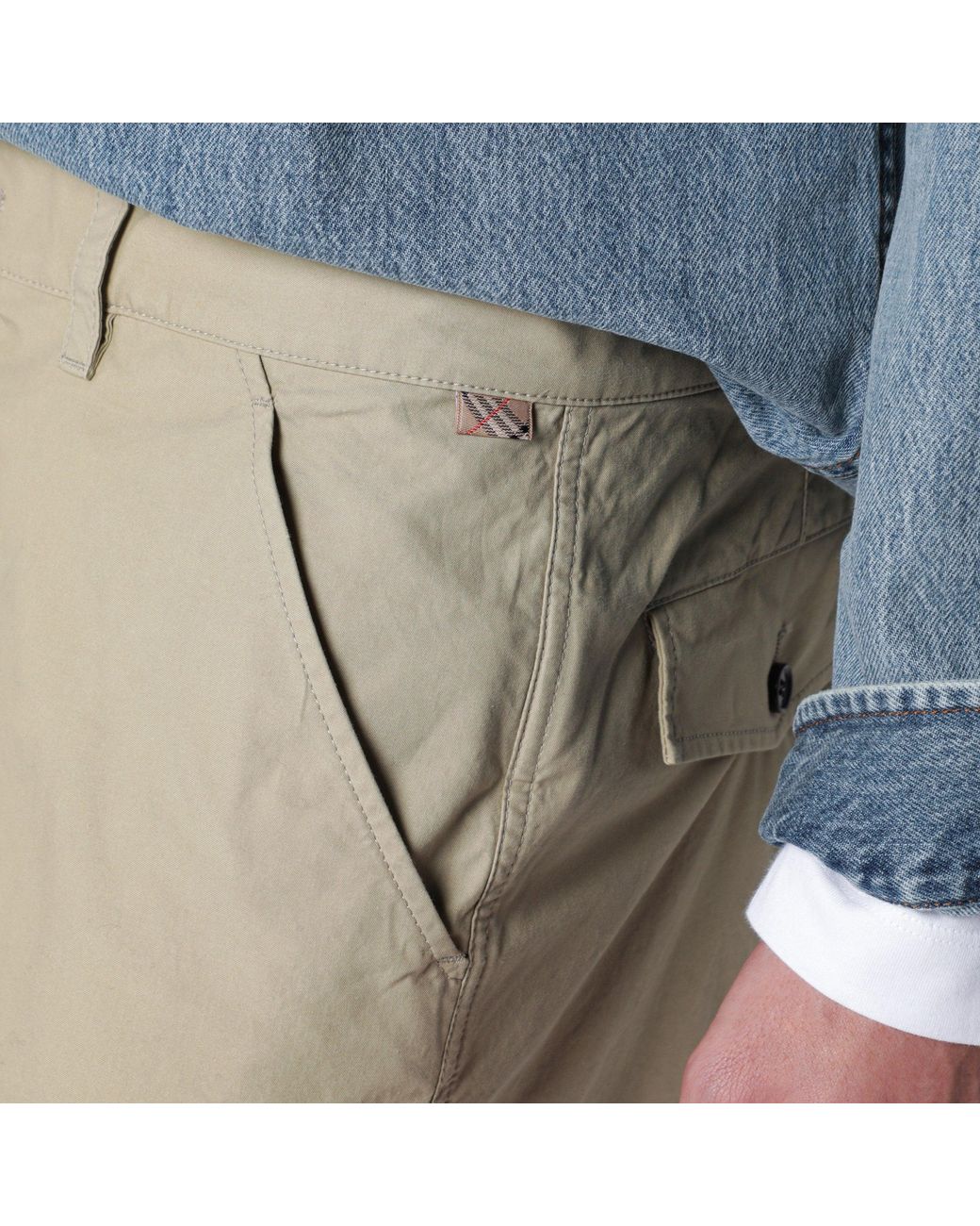 Burberry Natural Sand Trousers for men