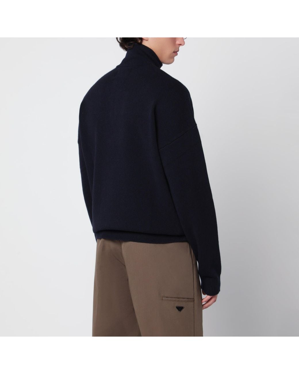 Extreme Cashmere Blue N°235 Hike Sweater for men