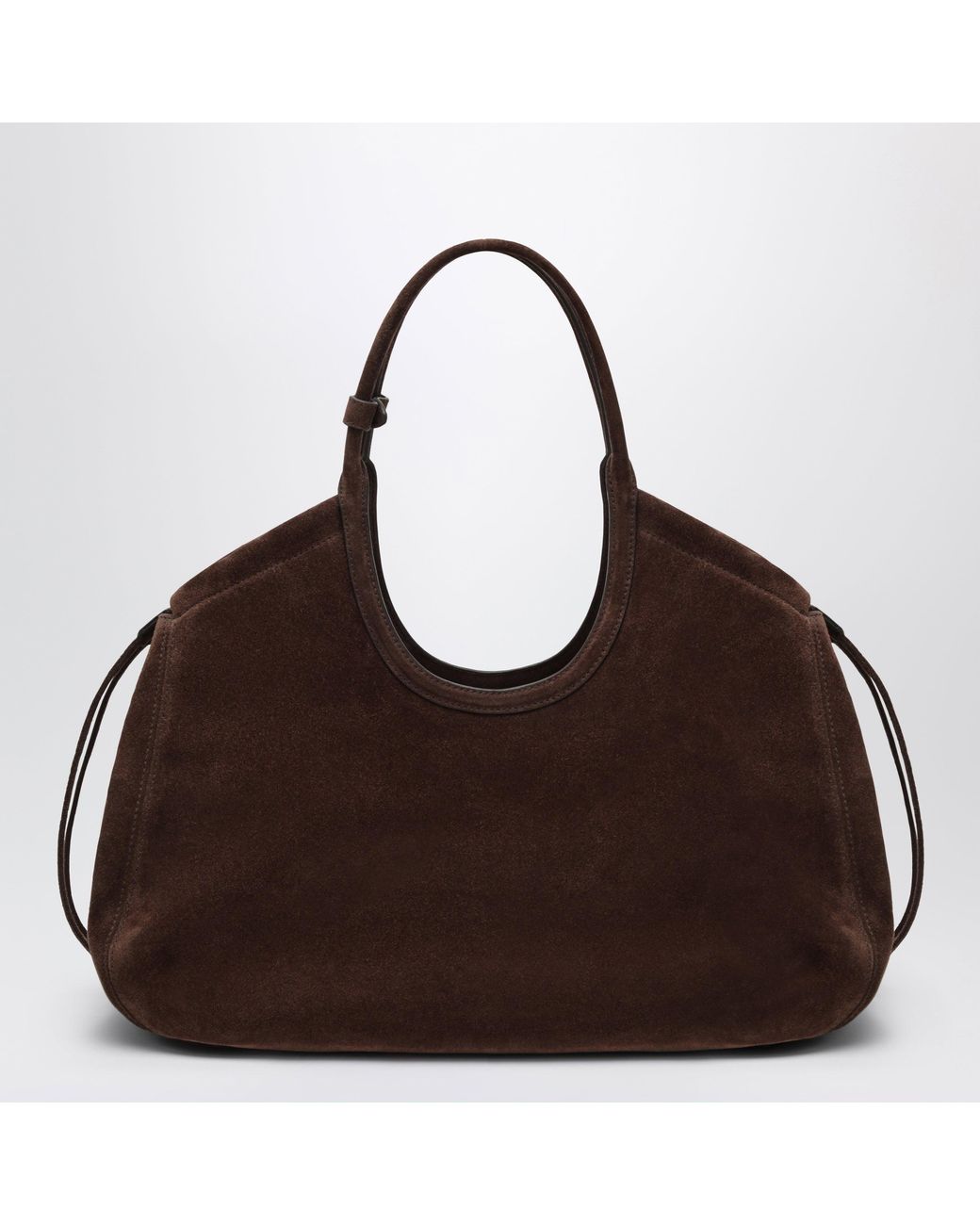 Miu Miu Brown Ivy Dark Suede Shopping Bag