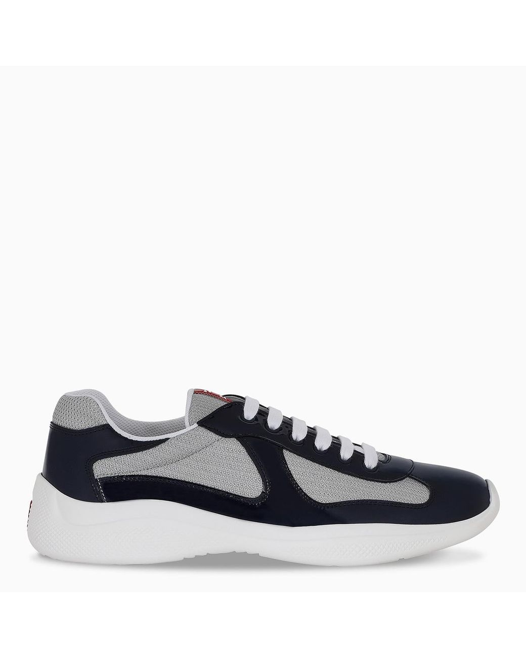 blue prada trainers