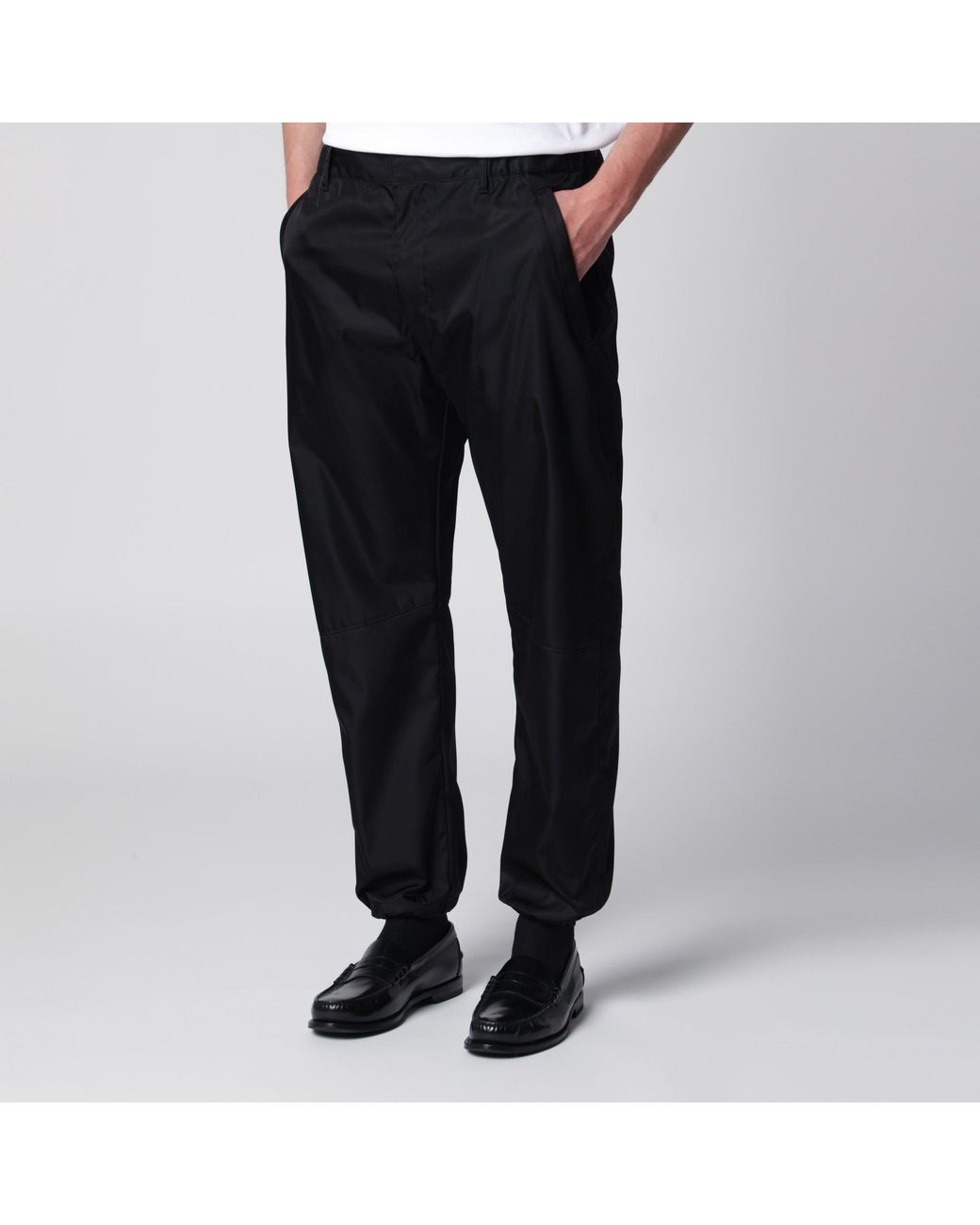 Prada Blue Trousers for men