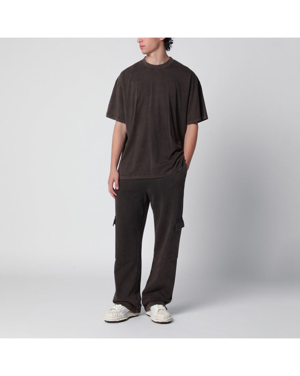 Represent Black Coffeecolored Shortsleeve Tshirt for men