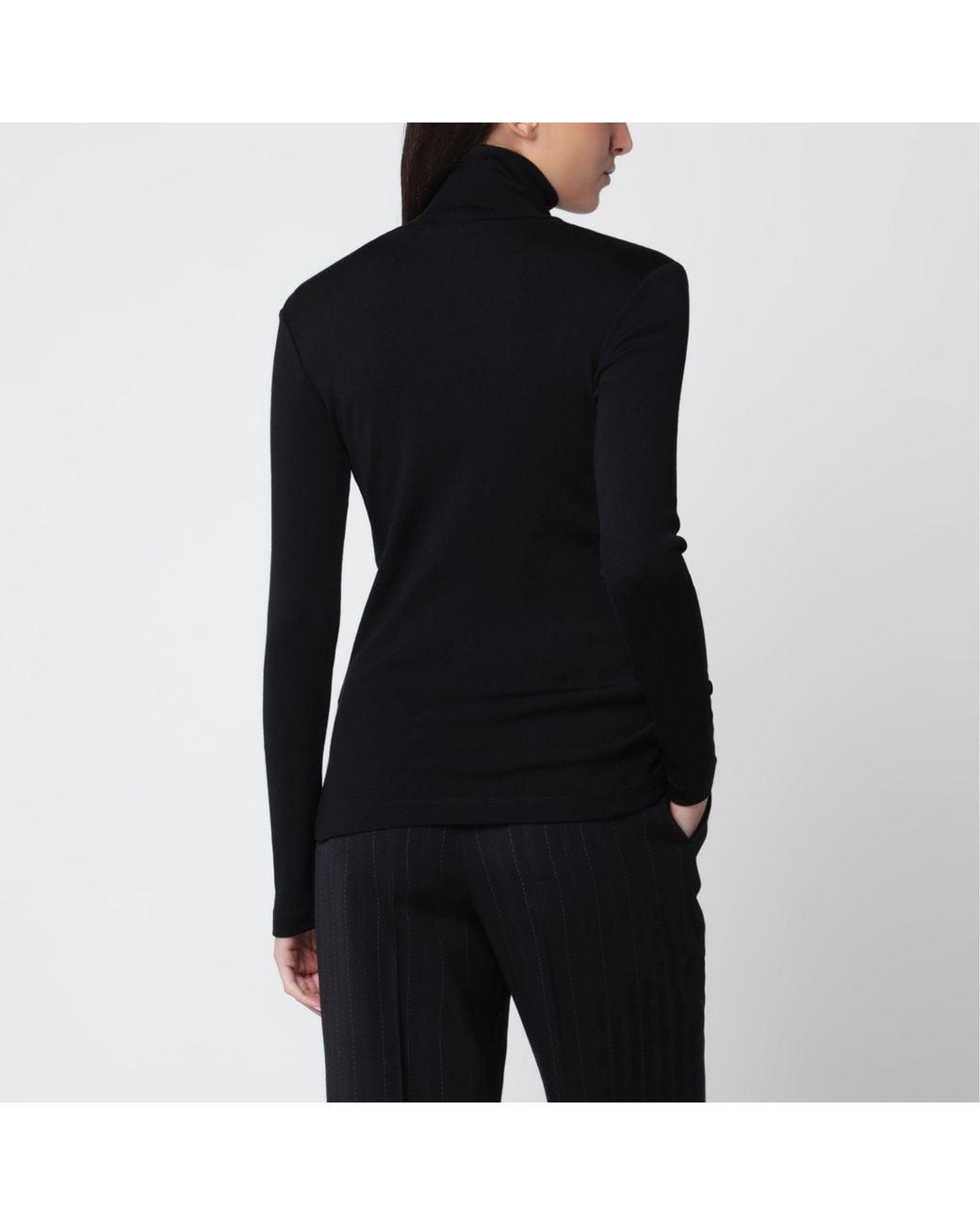 Max Mara Black Turtleneck