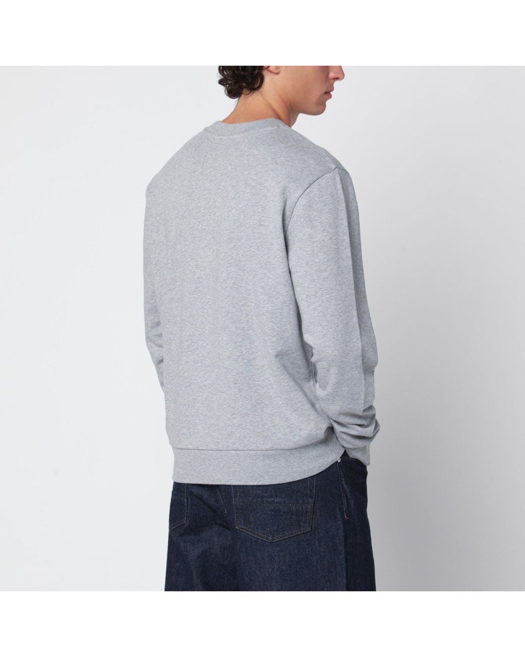 A.P.C. Gray Standard Grand Vpc Cotton Sweatshirt for men