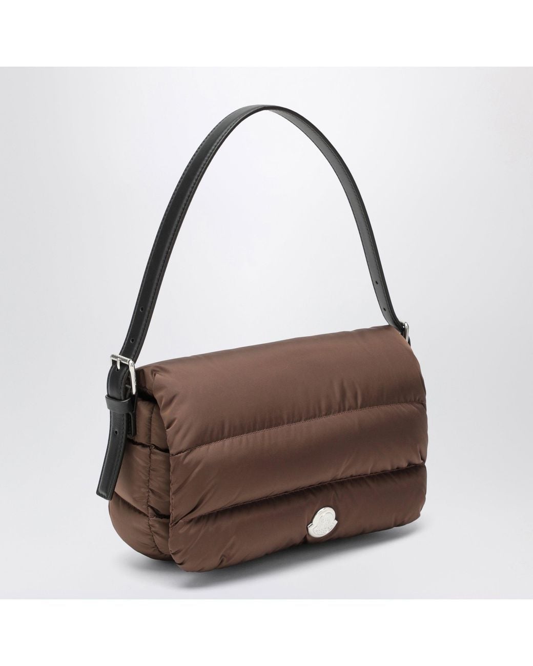 Moncler Brown Caradoc Nylon Shoulder Bag
