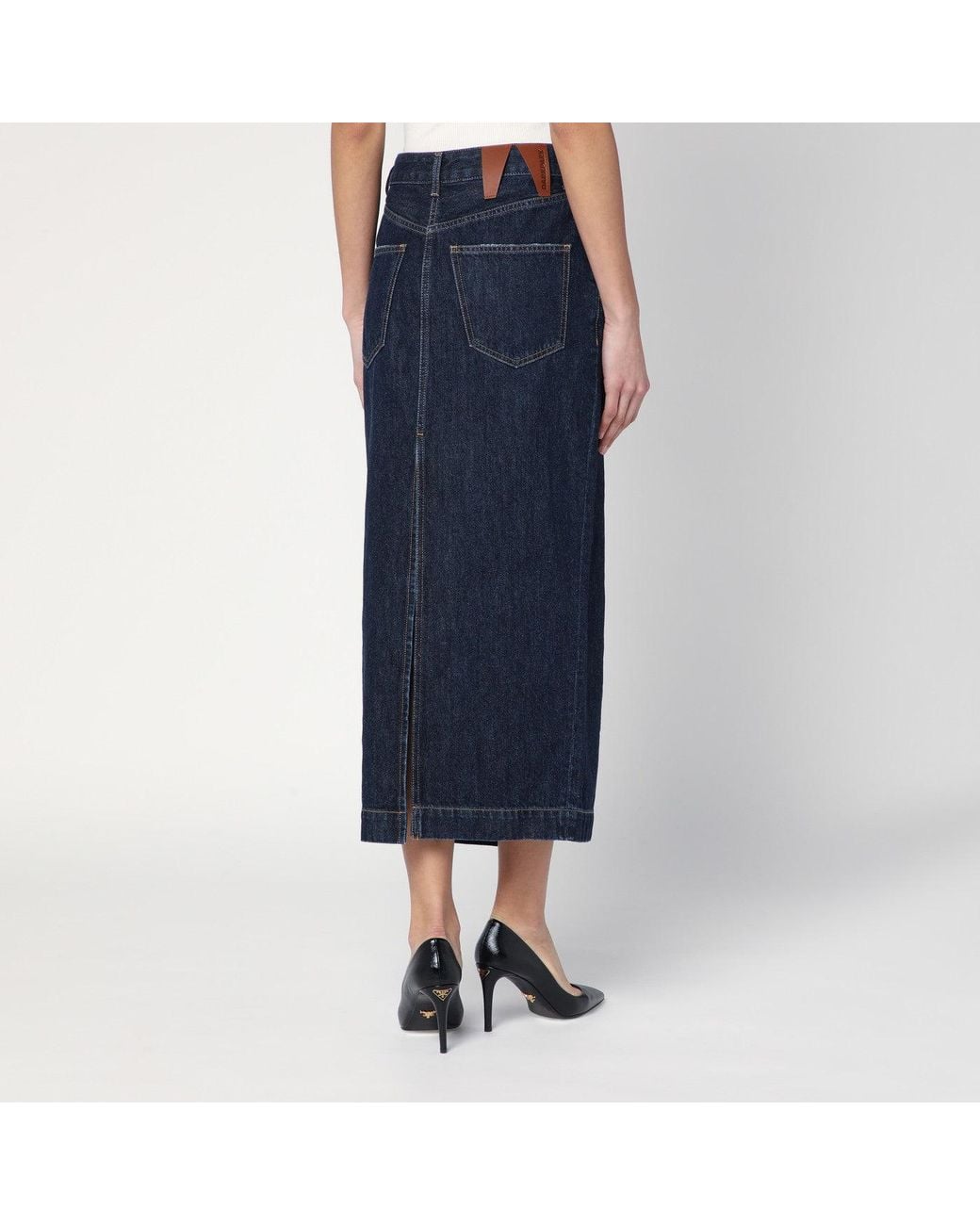 DARKPARK Blue Dark Erika Denim Skirt