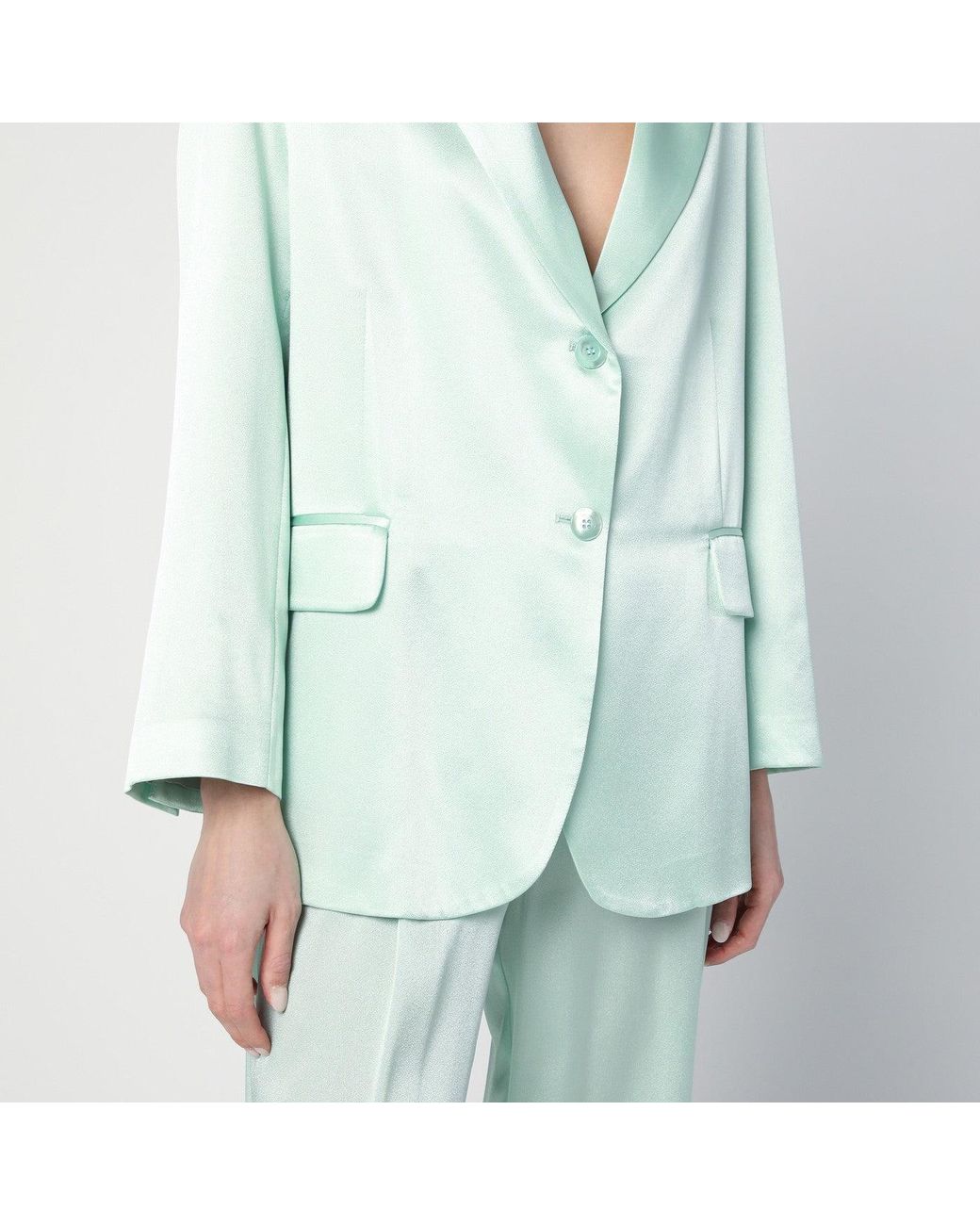 Semicouture Green Christiana Jacket
