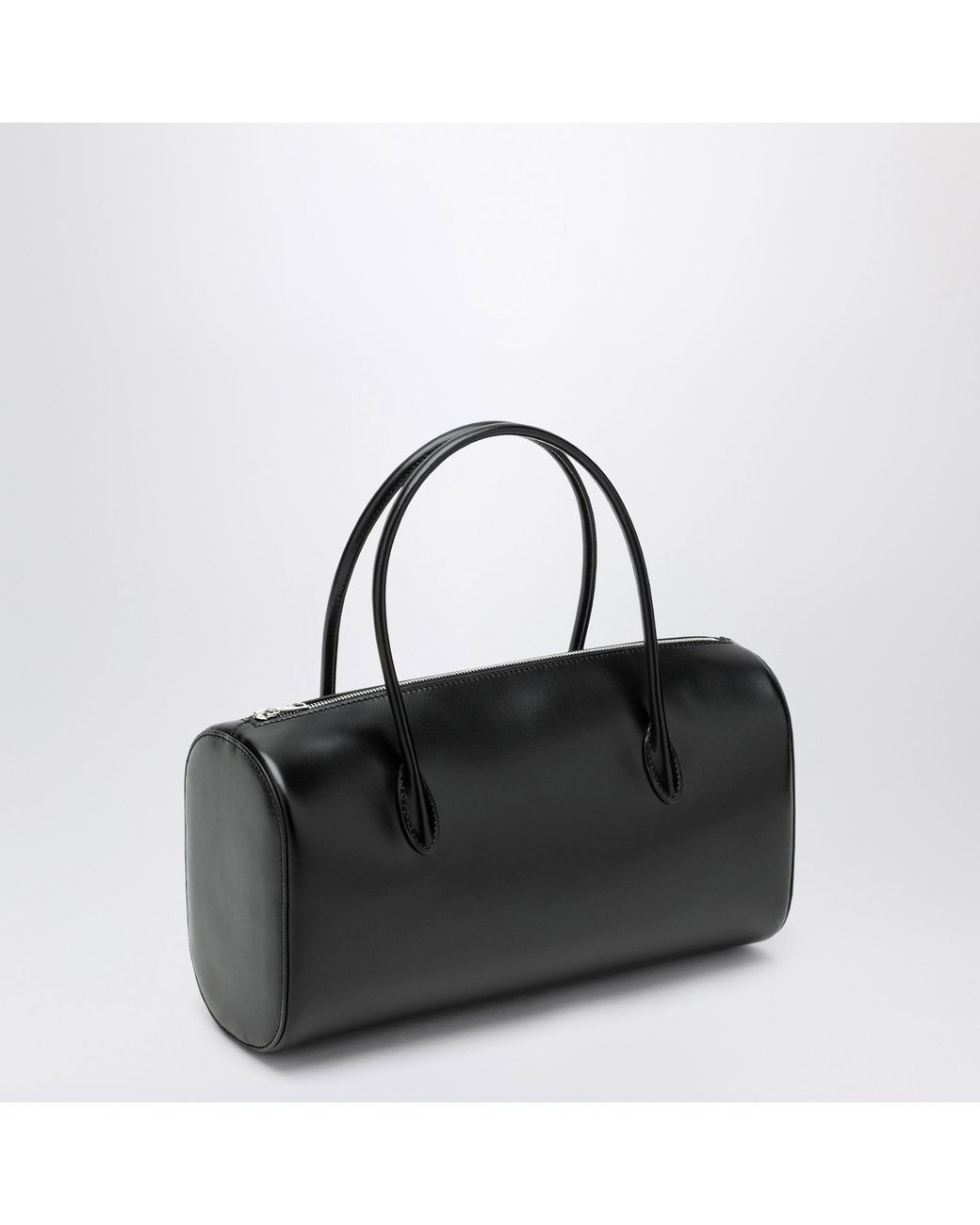 Borsa Boston Mini Nera di Auralee in Black