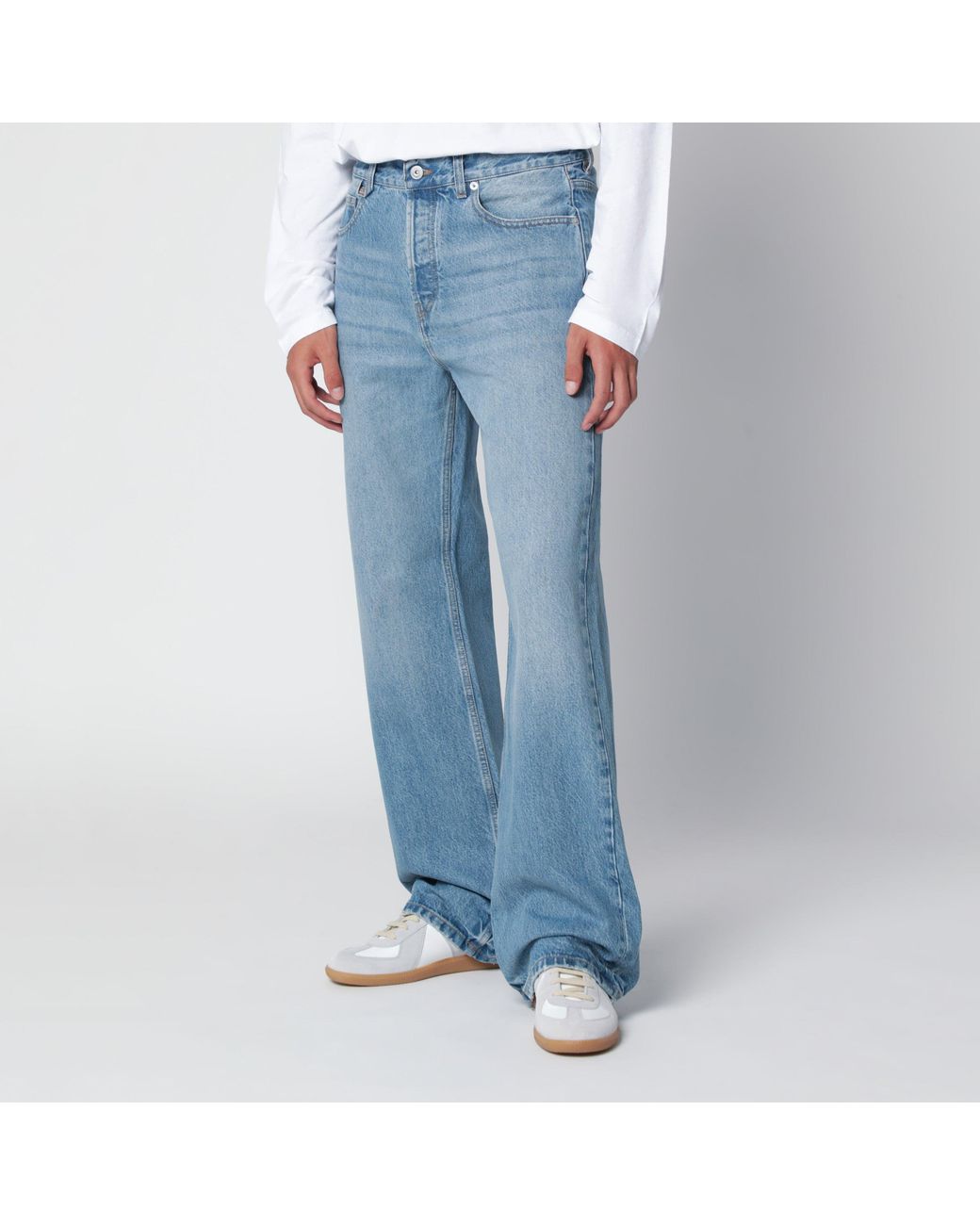 Jacquemus Blue Straight-Leg Jeans for men