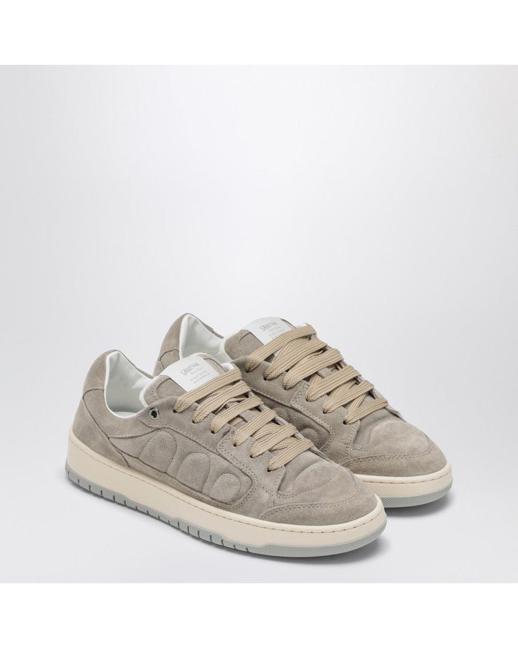 Santha Gray Grey Suede Model 2 Sneakers for men