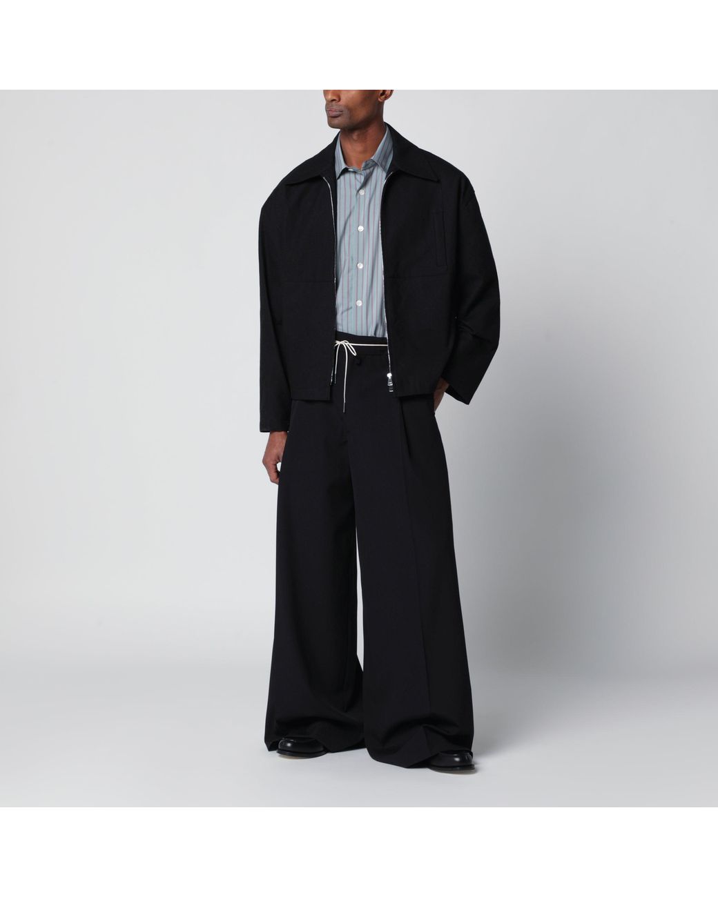NAMACHEKO Cotton Zip-Up Jacket in Black for Men | Lyst Canada
