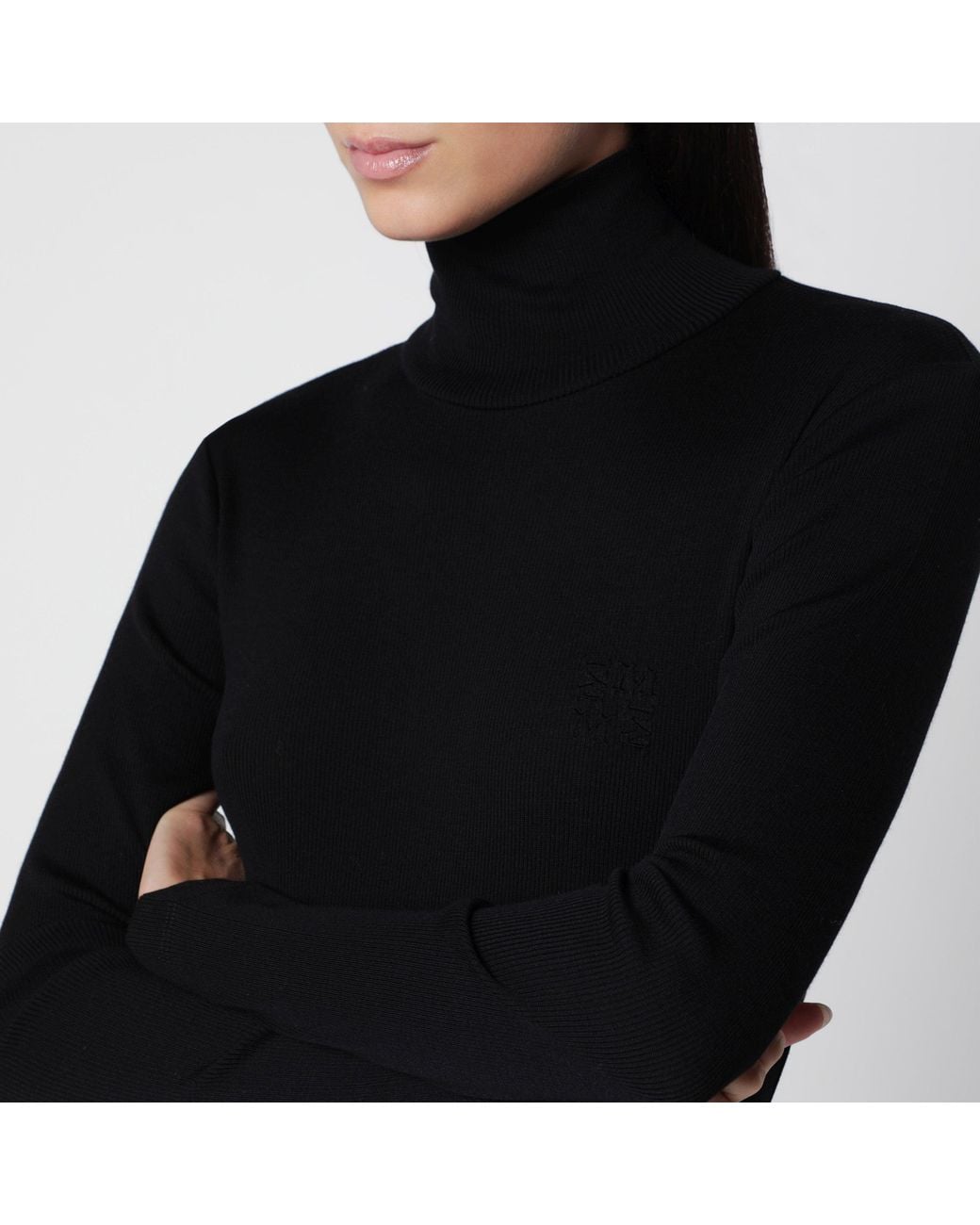 Max Mara Black Turtleneck