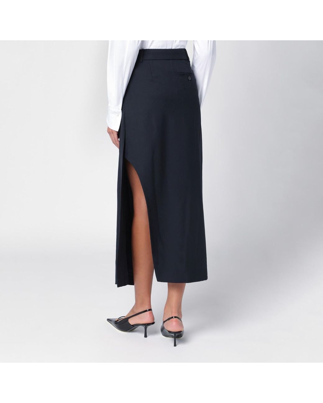 Erika Cavallini Semi Couture Matilda Asymmetrical Skirt in
