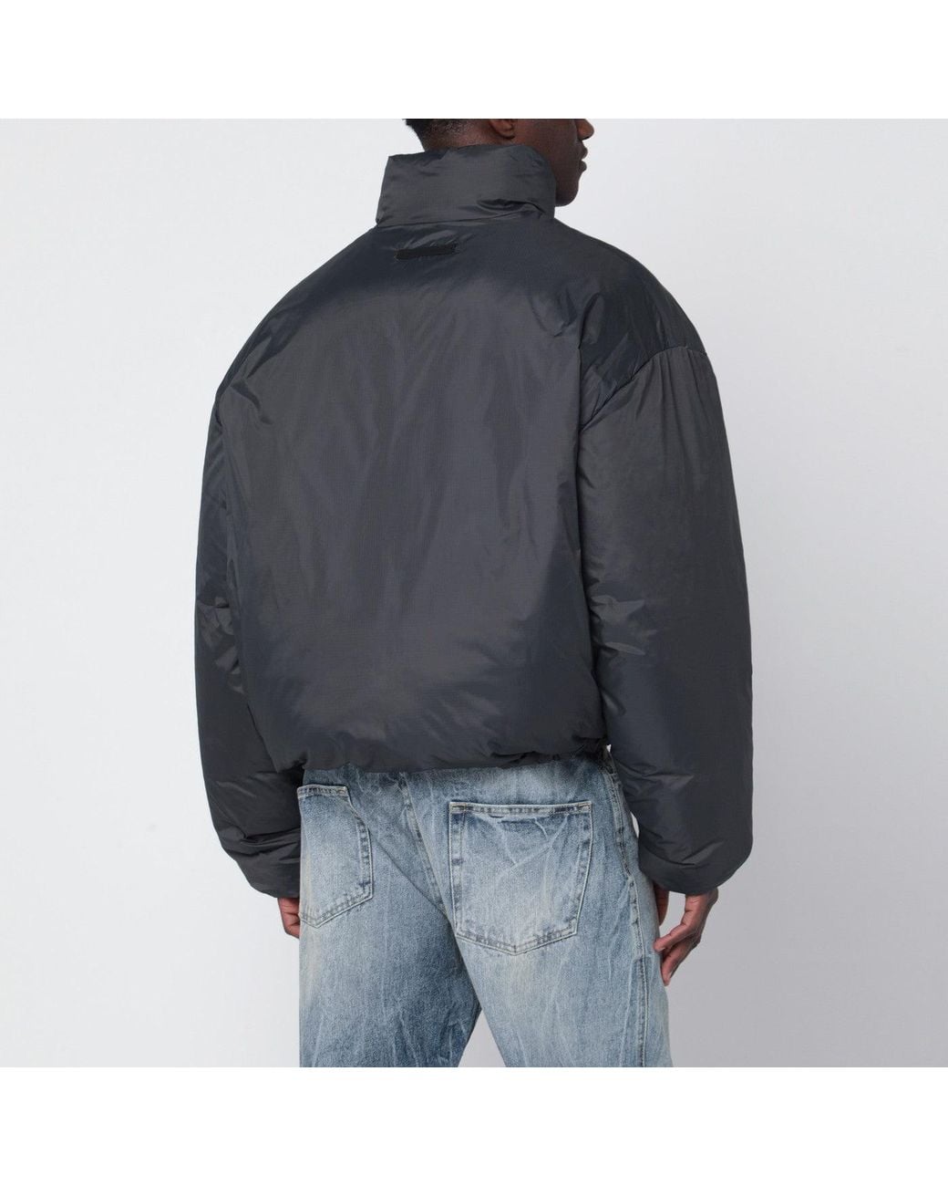 Fear Of God Black Padded Ripstop Nylon Jacket for men