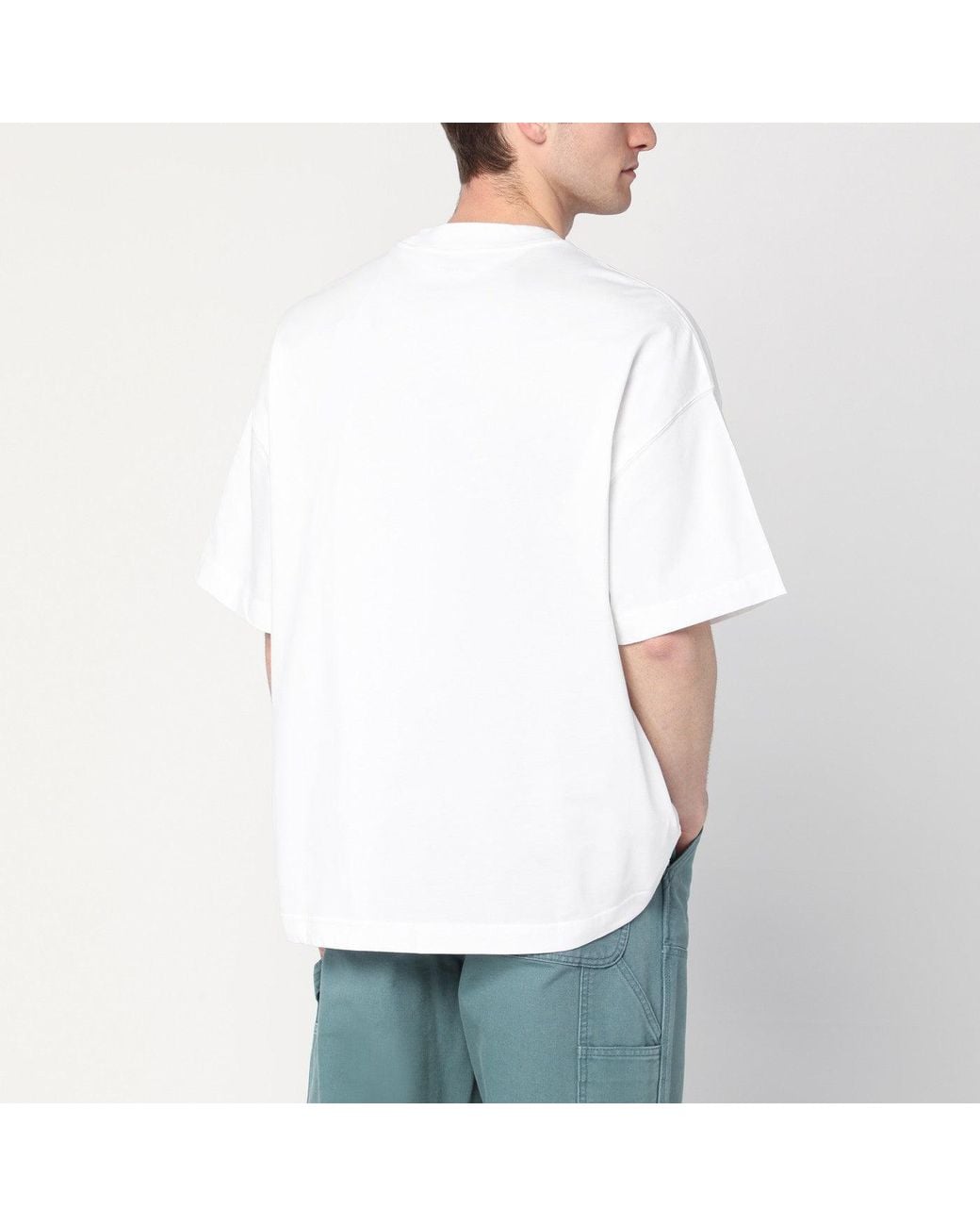 Carhartt White S/s Lyntos T-shirt for men