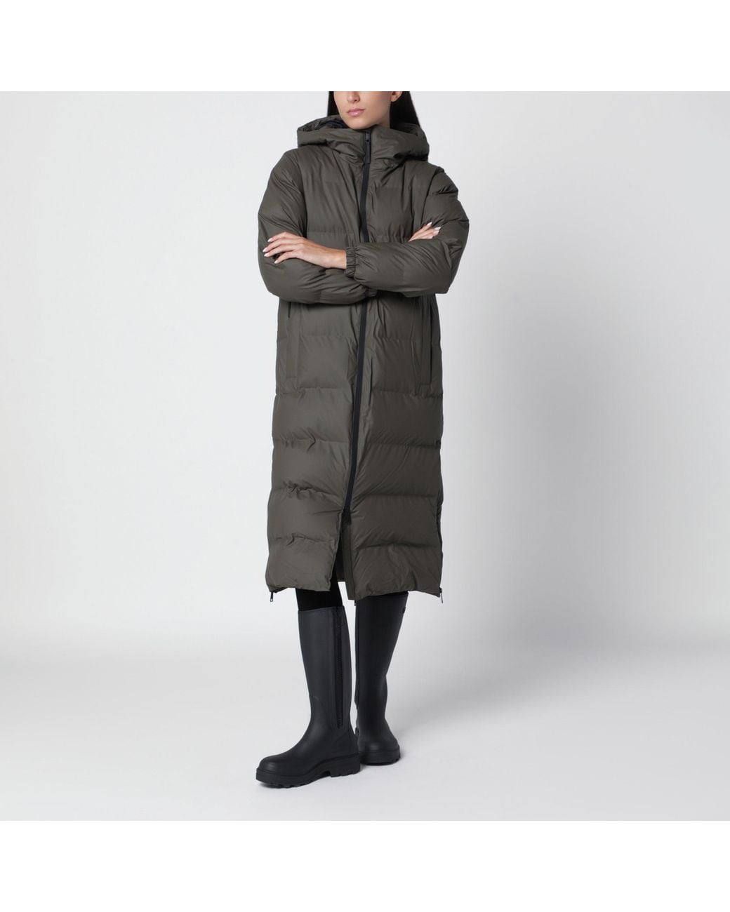 Tretorn Gray Beluga Jade Raincoat