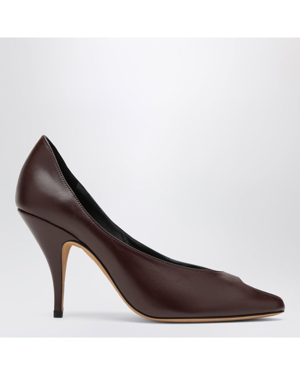 Jude Brown Barolo Pumps With Toe Cut-Out