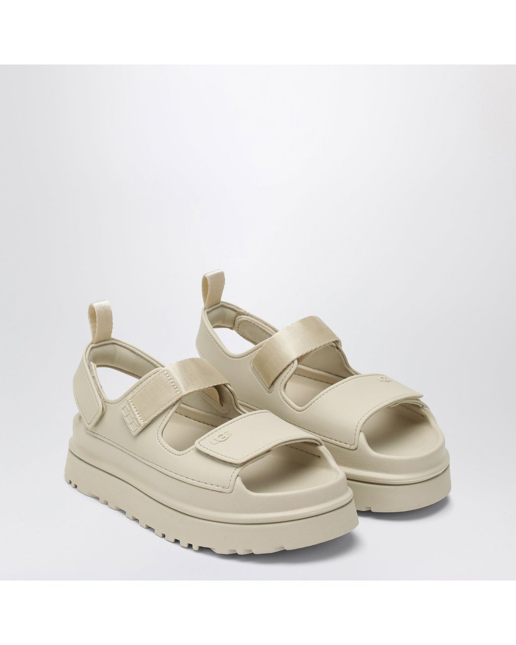 Ugg Natural Goldenglow Platform Eva Sandals