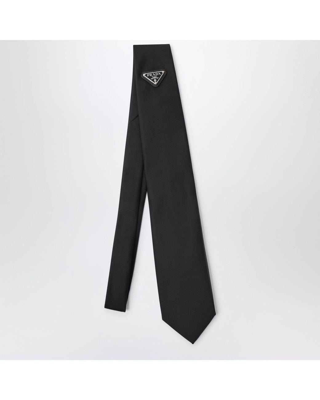 Cravatta di Prada in Black da Uomo