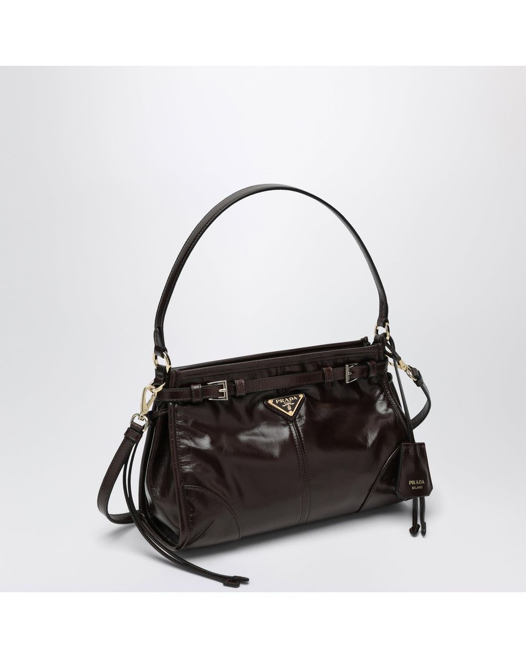 Prada Black Bonnie Small Hobo Handbag