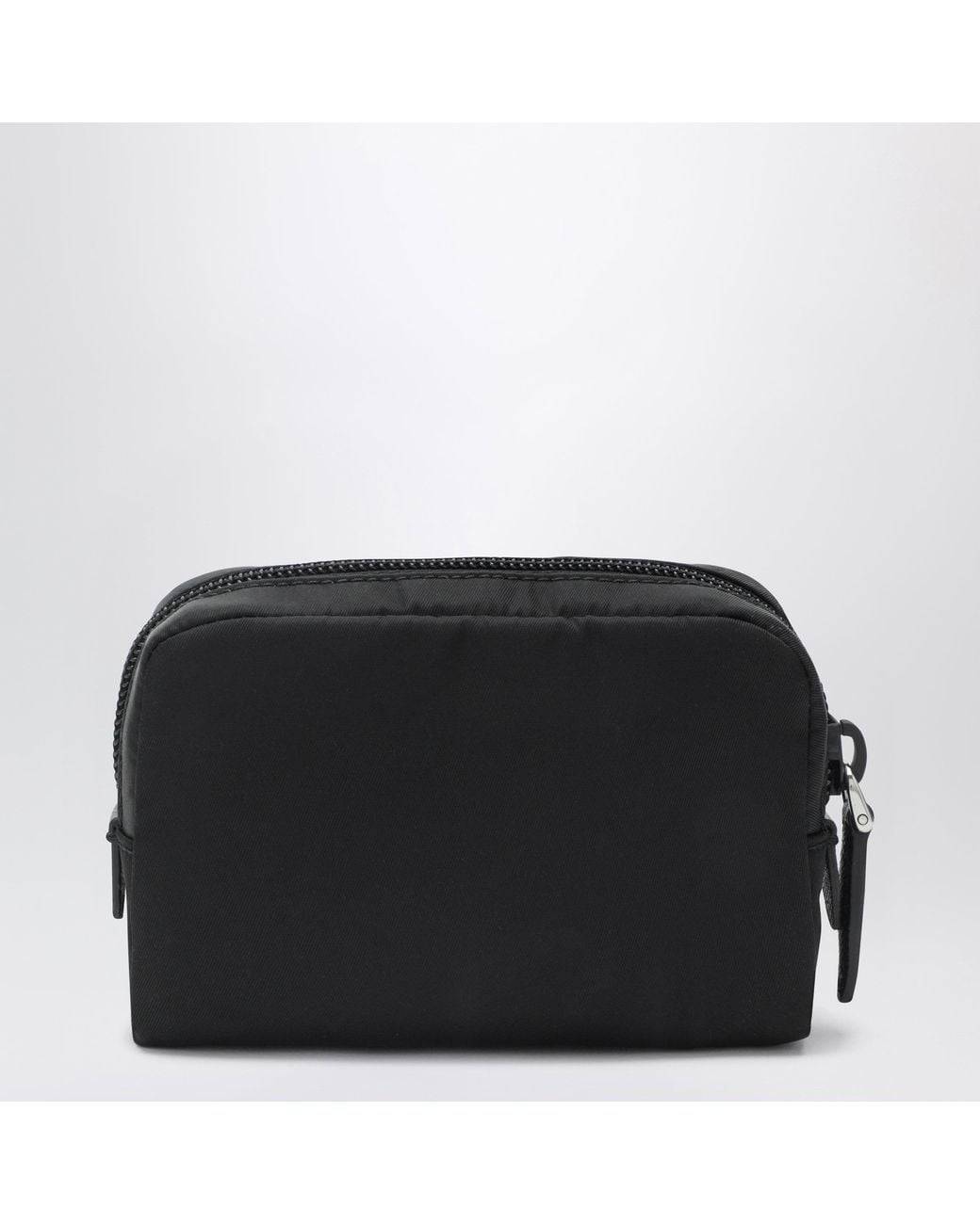 Prada Black Mini Re-Nylon Pouch Necessaire