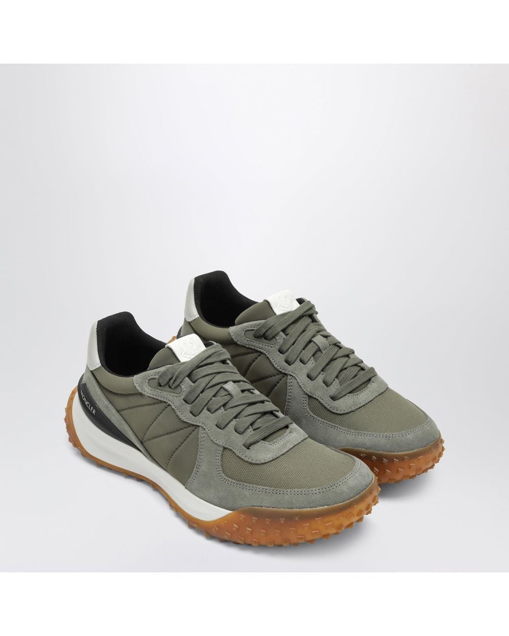 Moncler Green Citytrek Sneakers for men