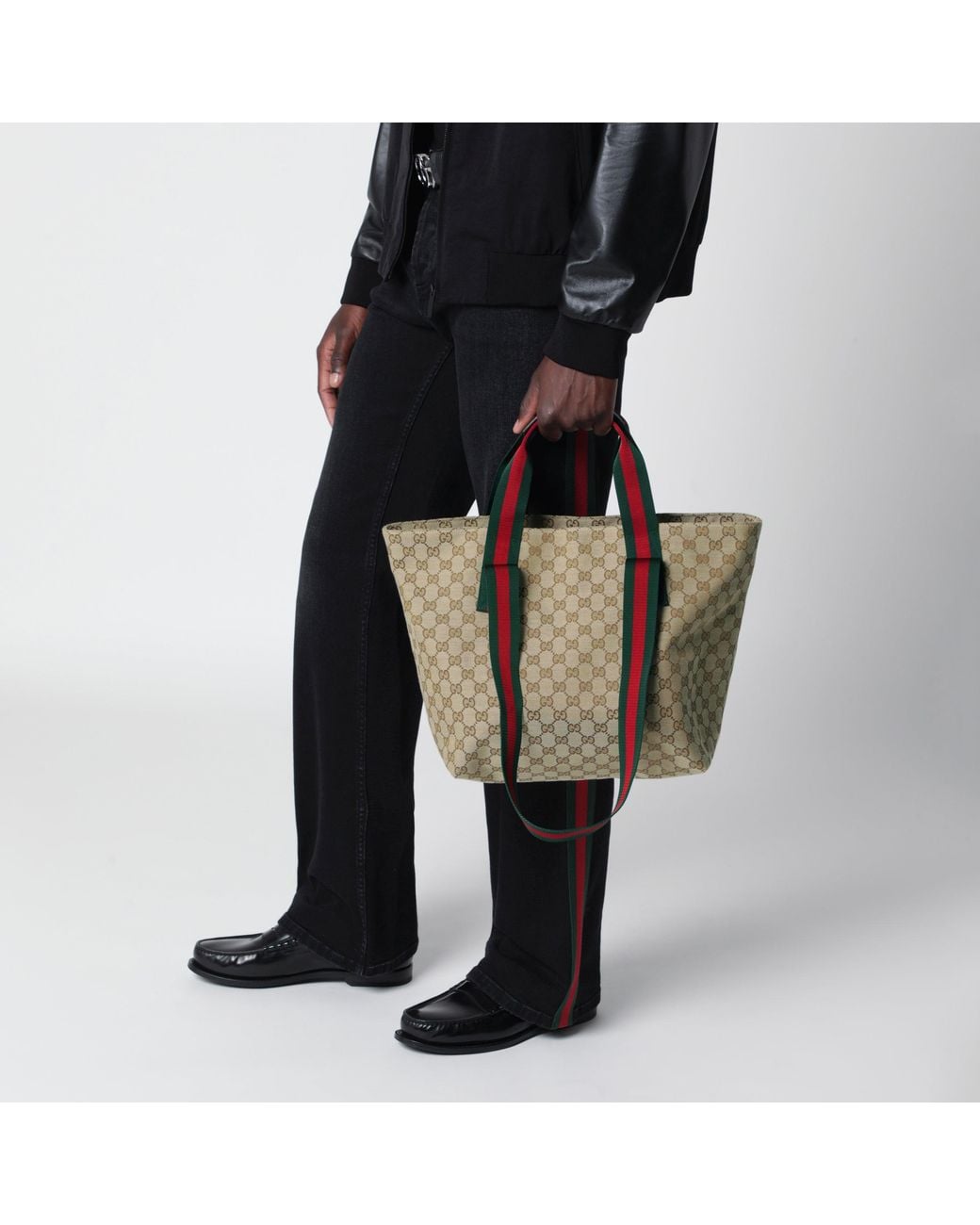Gucci Brown Small Shopping Bag for men