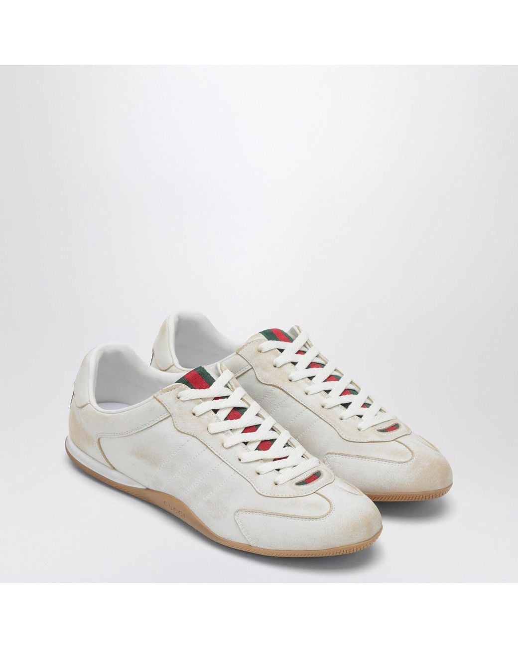 Gucci White Shift Sneaker