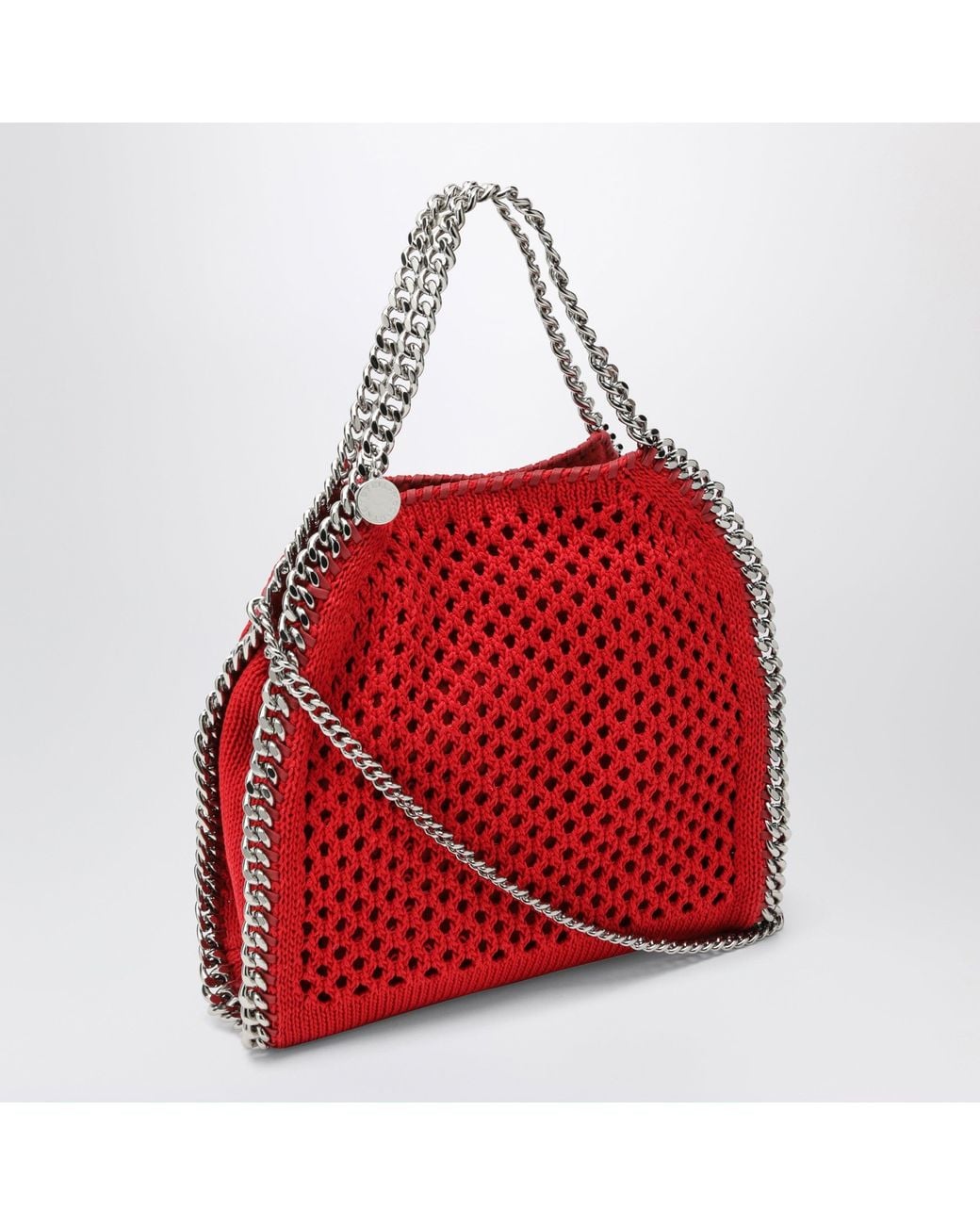 Stella McCartney Red Falabella Mini Tote Bag