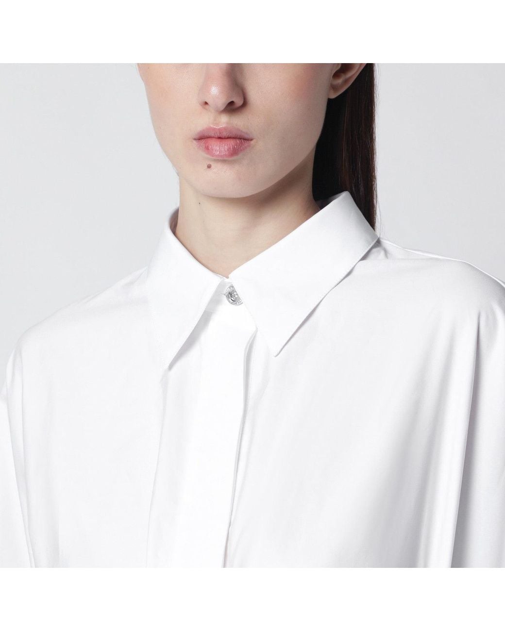 Givenchy White Mini Chemisier Dress