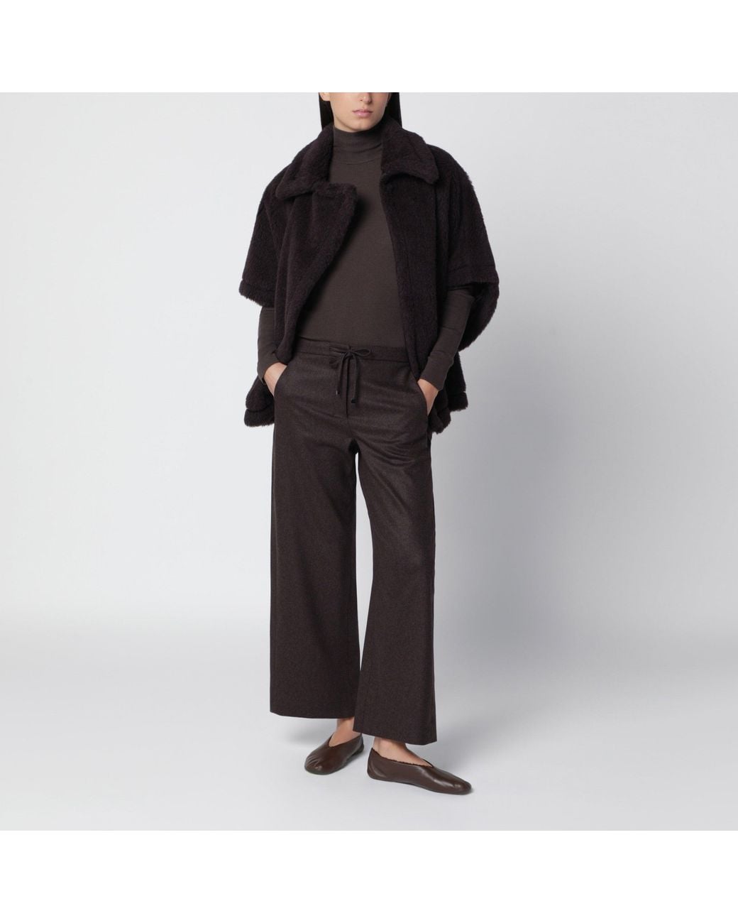 Max Mara Black Turtleneck Sweater