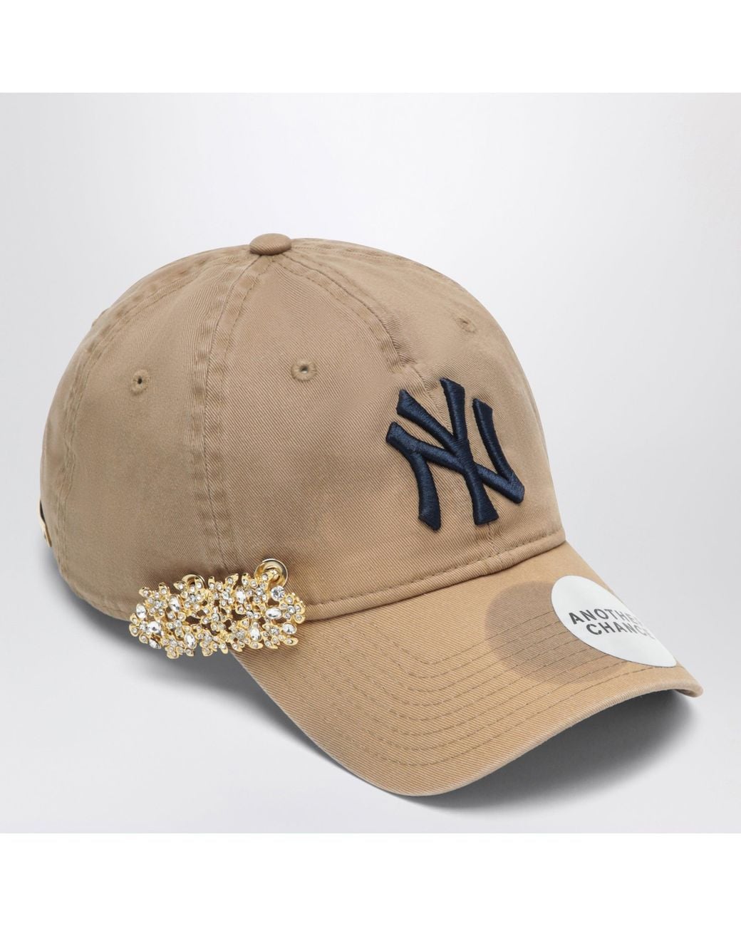 ANOTHER CHANCE Natural New Era 9Twenty 02 Cap With Pin for men