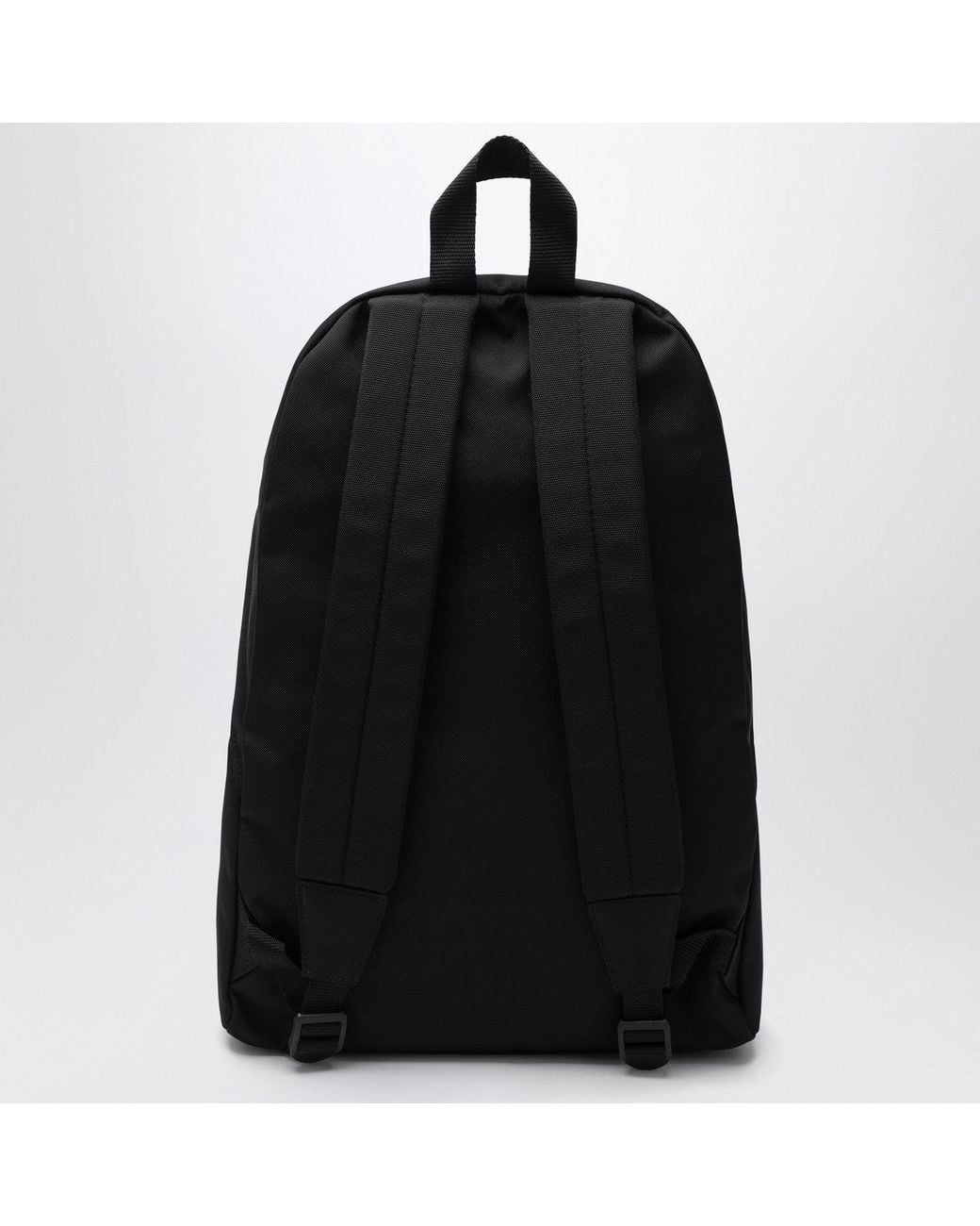 Balenciaga Black Explorer Backpack With Logo Patch for men
