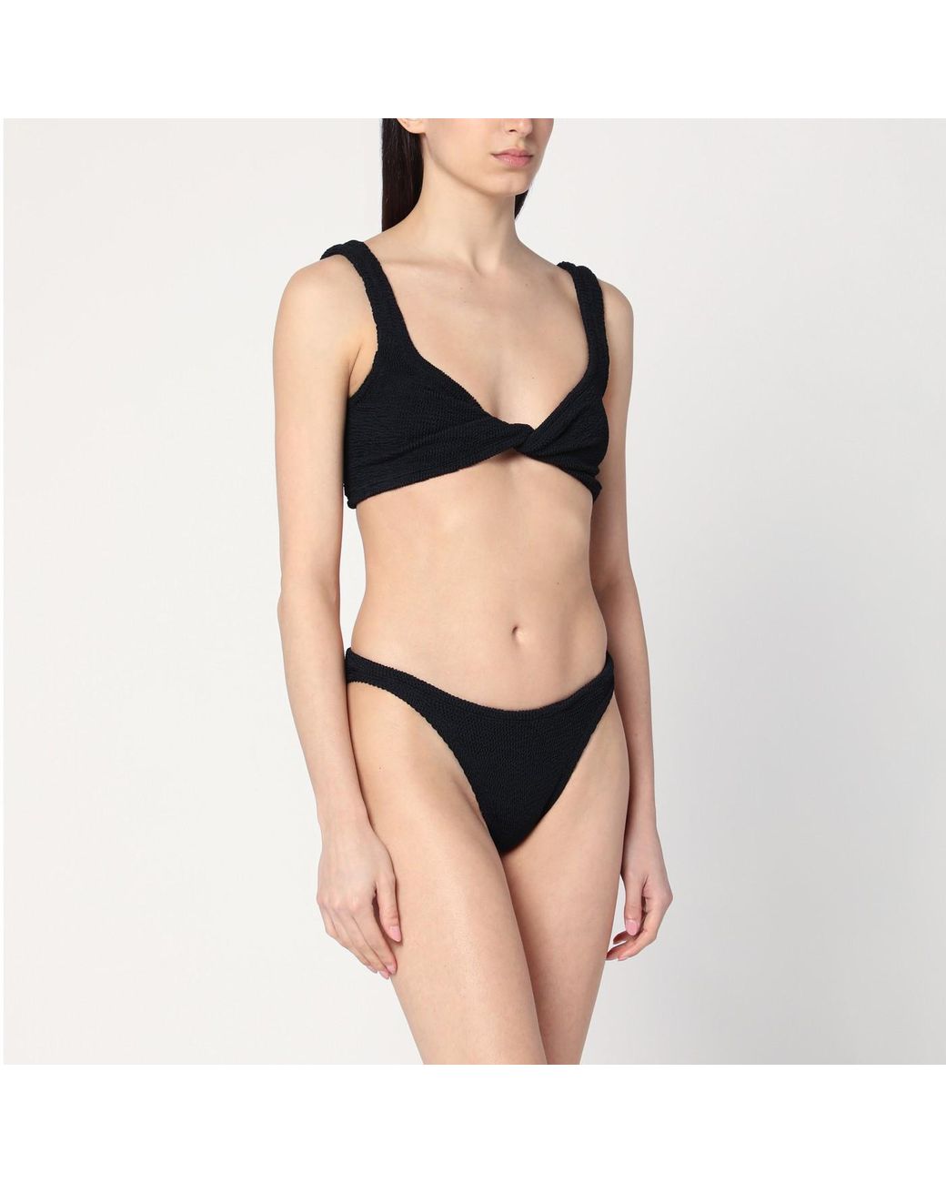 水着・ビーチグッズその他 HUNZA G Juno bikini set in black Hunza G - Available at COAST by COAST