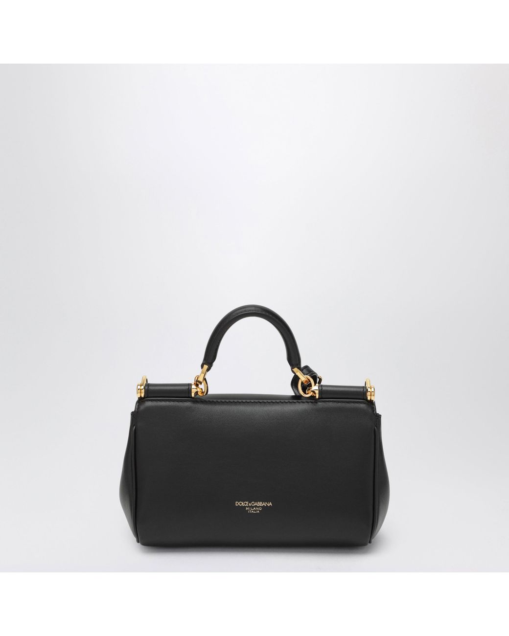 Dolce & Gabbana Black Mini My Sicily Handbag