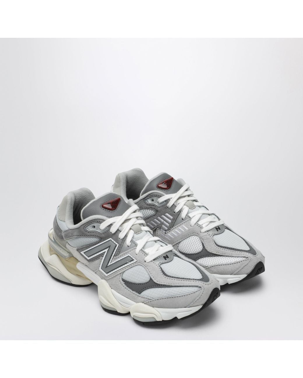 New Balance White 9060 Sneakers
