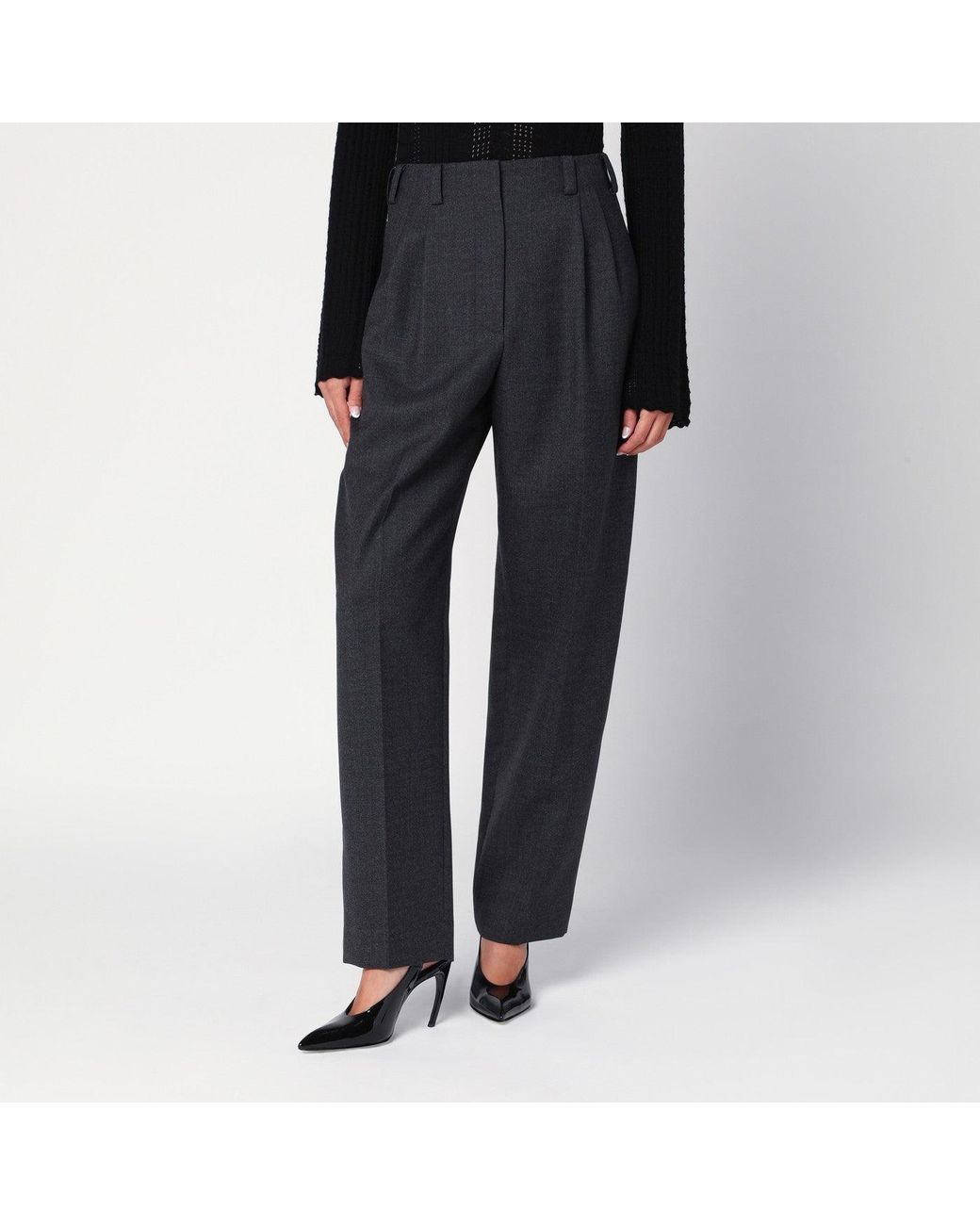 Givenchy Black Wool Trousers