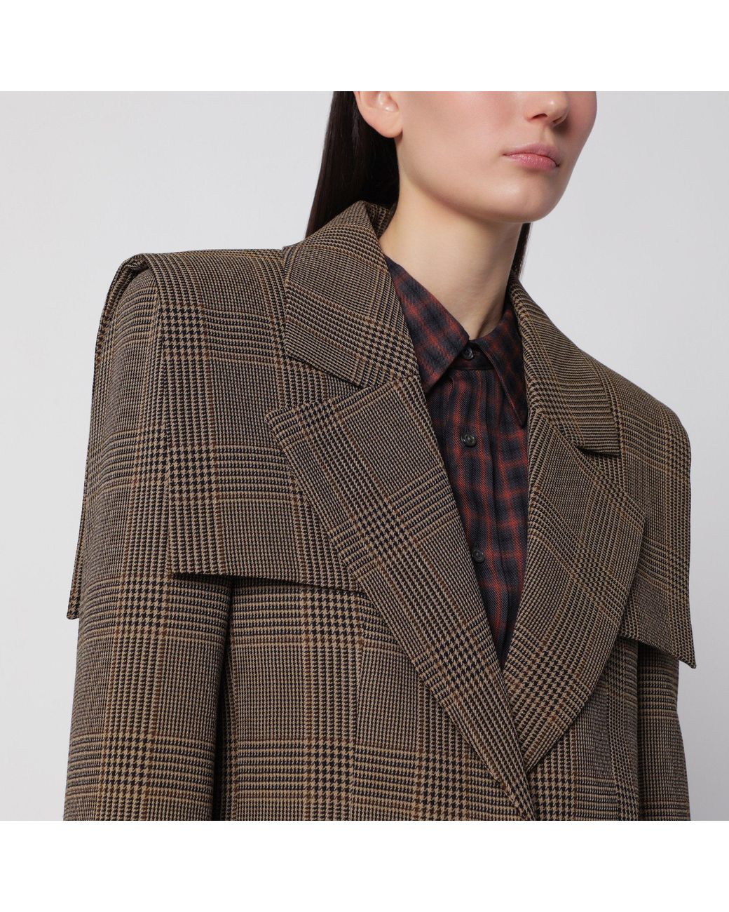 Chloé Brown Single-Breasted Tailored Jacket