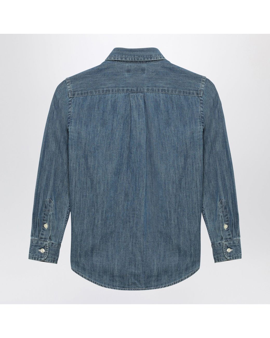 Polo Ralph Lauren Blue Denim Button-Down Shirt