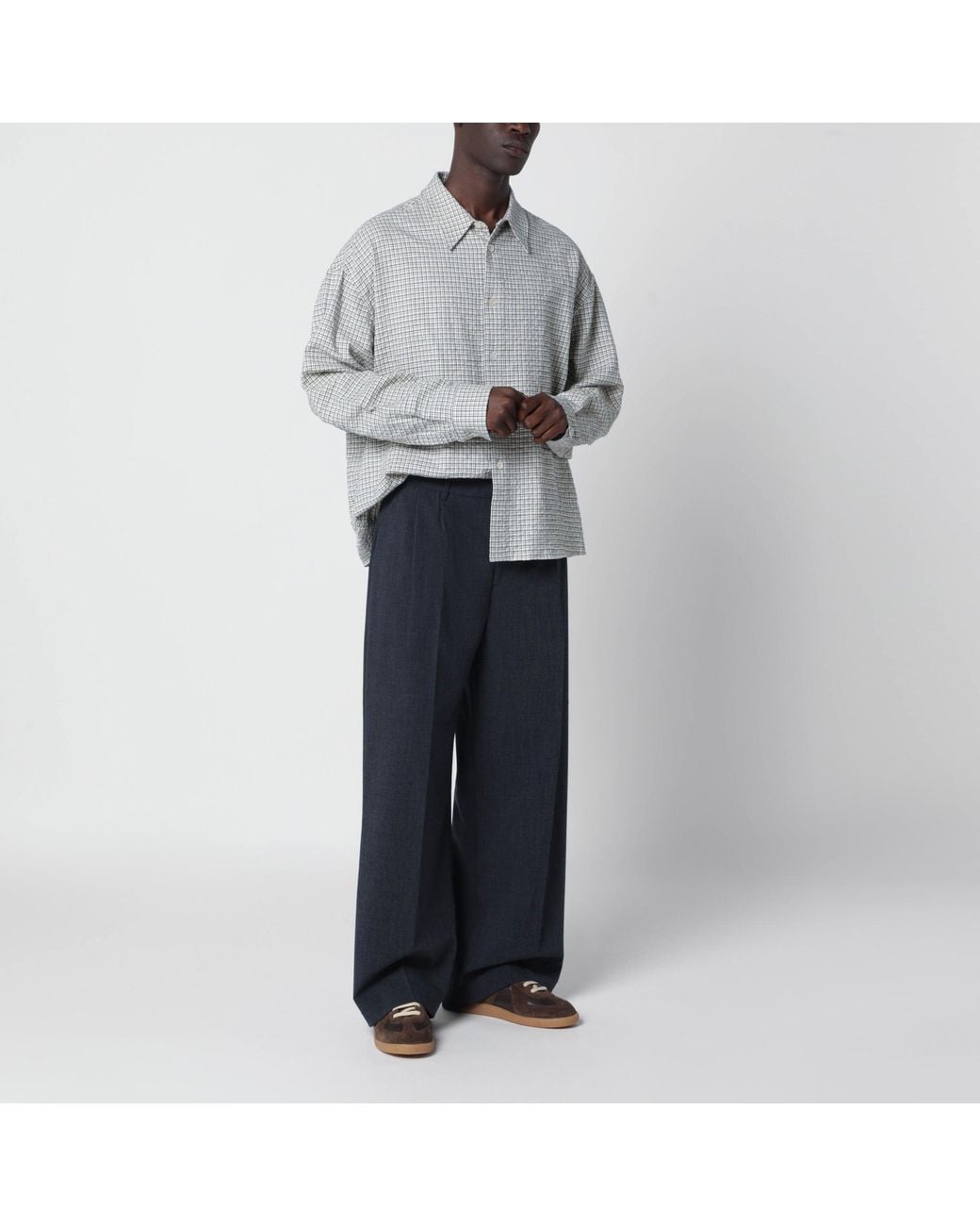 Studio Nicholson Gray Nostra Shirt for men