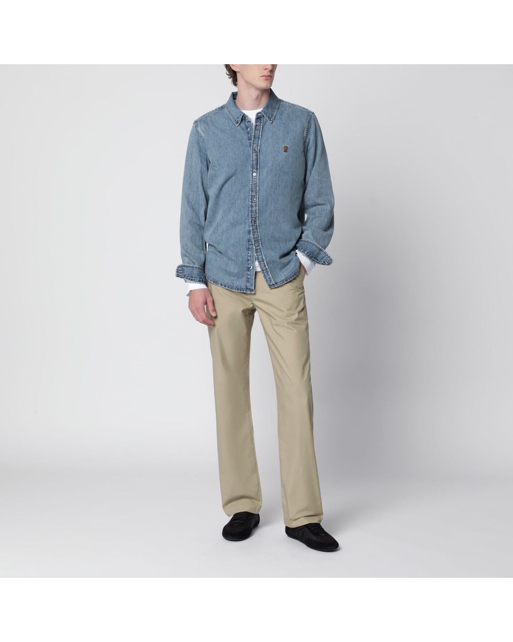 Burberry Natural Sand Trousers for men