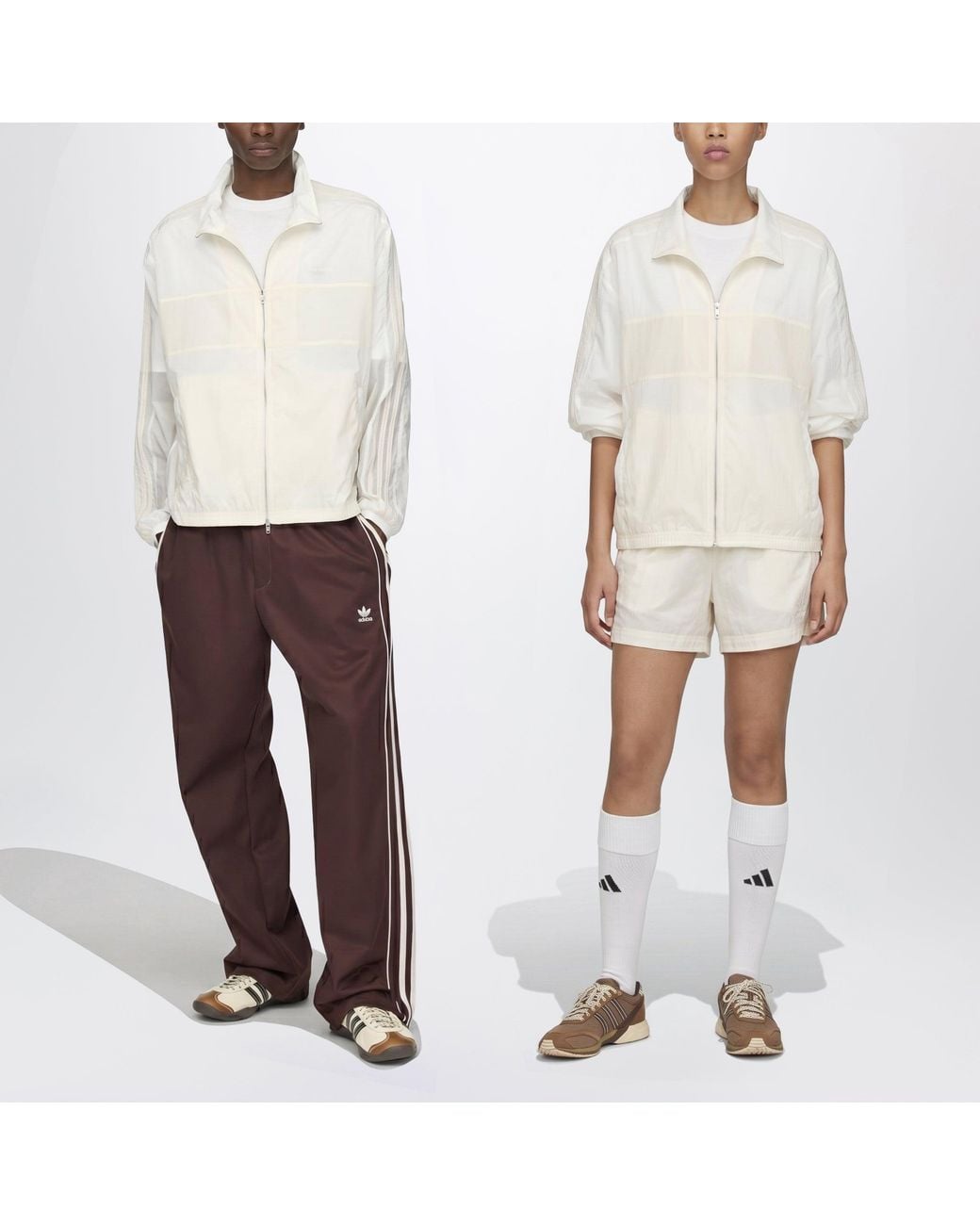 Adidas by Wales Bonner White Wb Zip-Up Sports Jacket