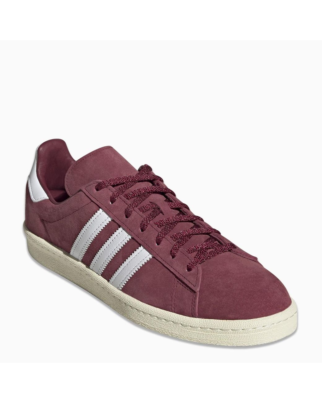 Adidas originals campus maroon suede sneaker cheap